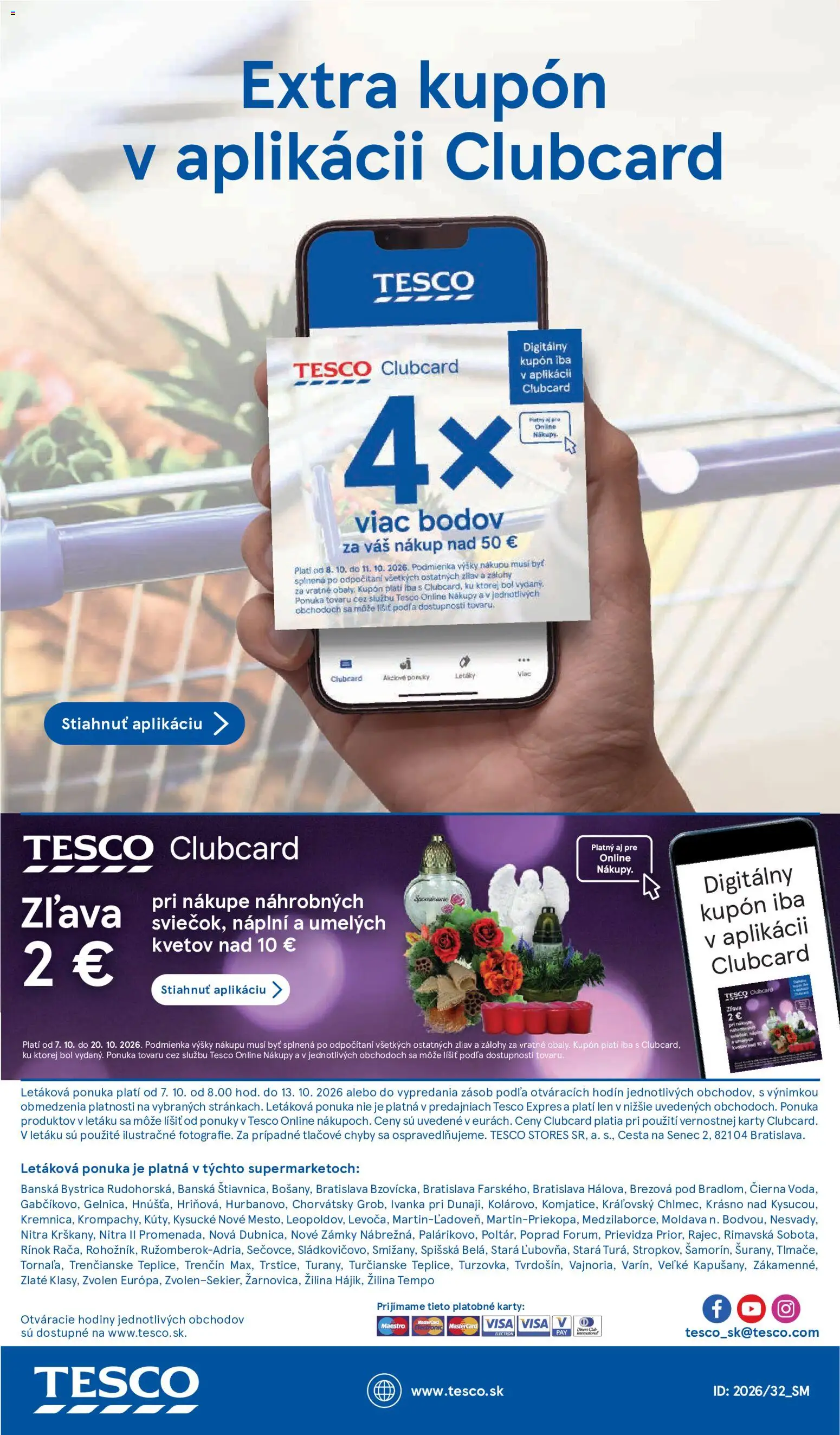 Nové Tesco akcie – leták je platný od 07.10.2026 | Strana: 30