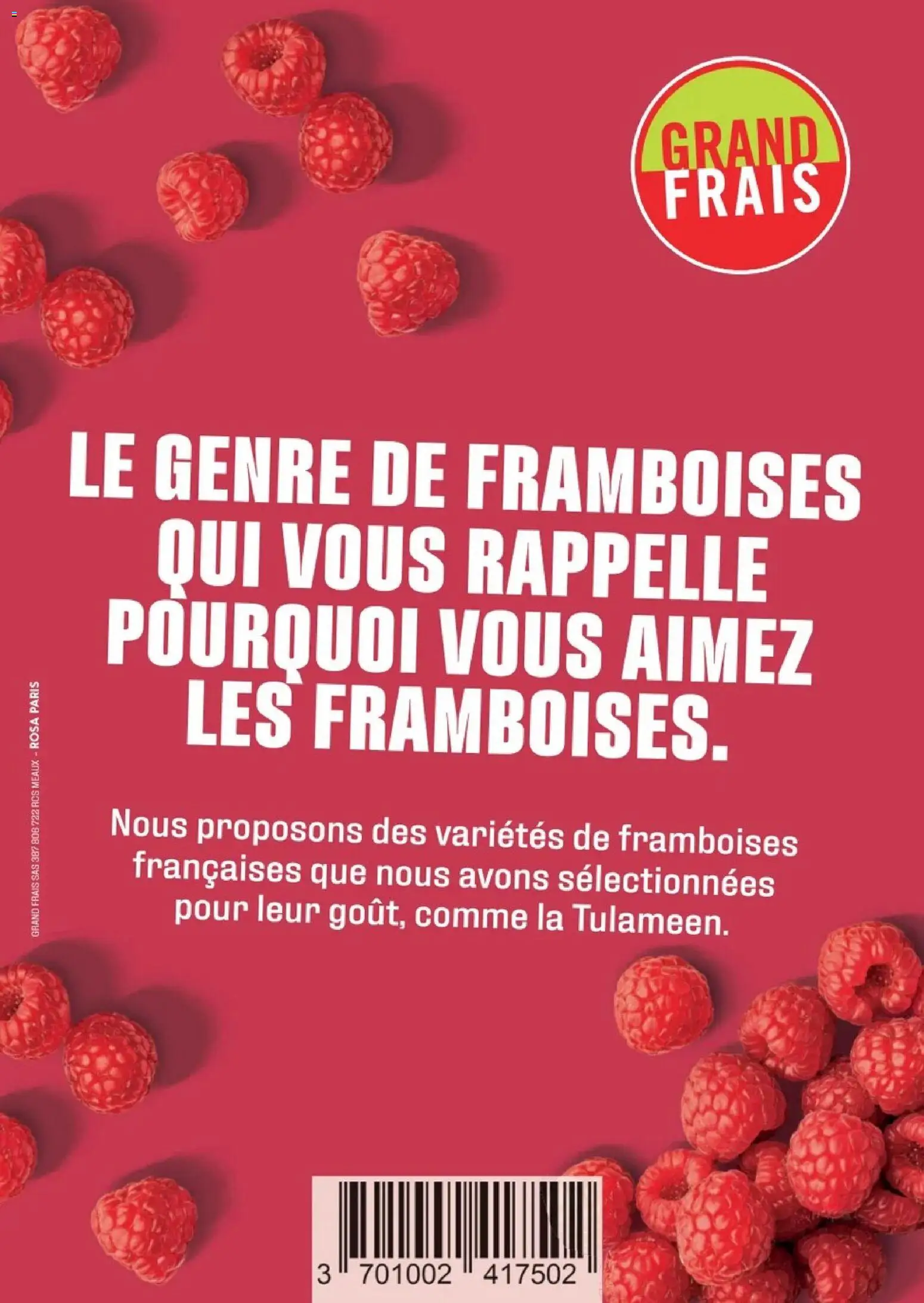 {H1} | Page: 68 | Produits: Framboises