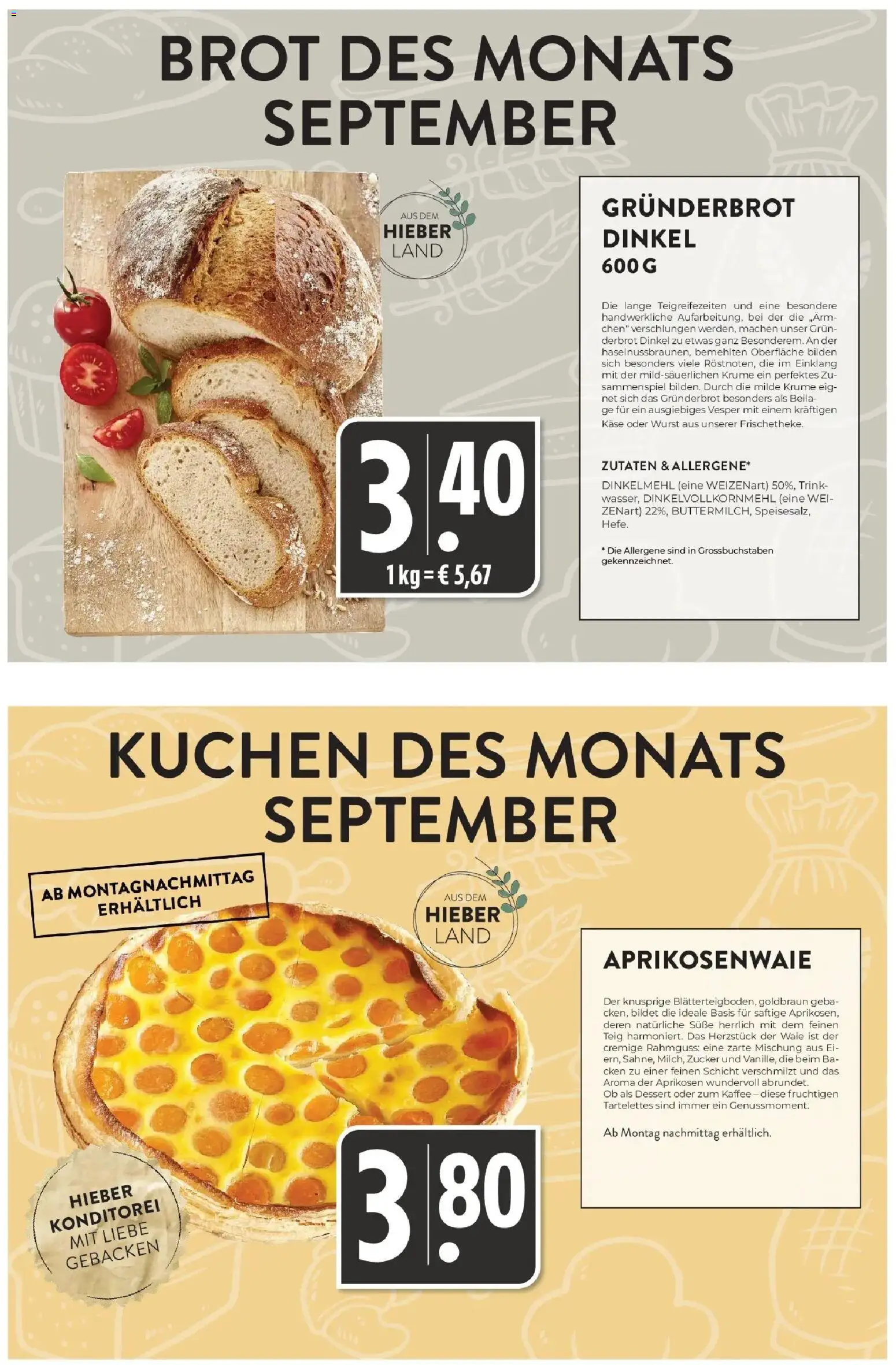 Edeka Prospekt Lörrach (ab 14.09.2026) » Angebote Online | Seite: 18 | Produkte: Käse, Kaffee, Zucker, Kuchen