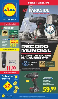 Vista previa Lidl folleto de bazar válido desde el 31/08/2026