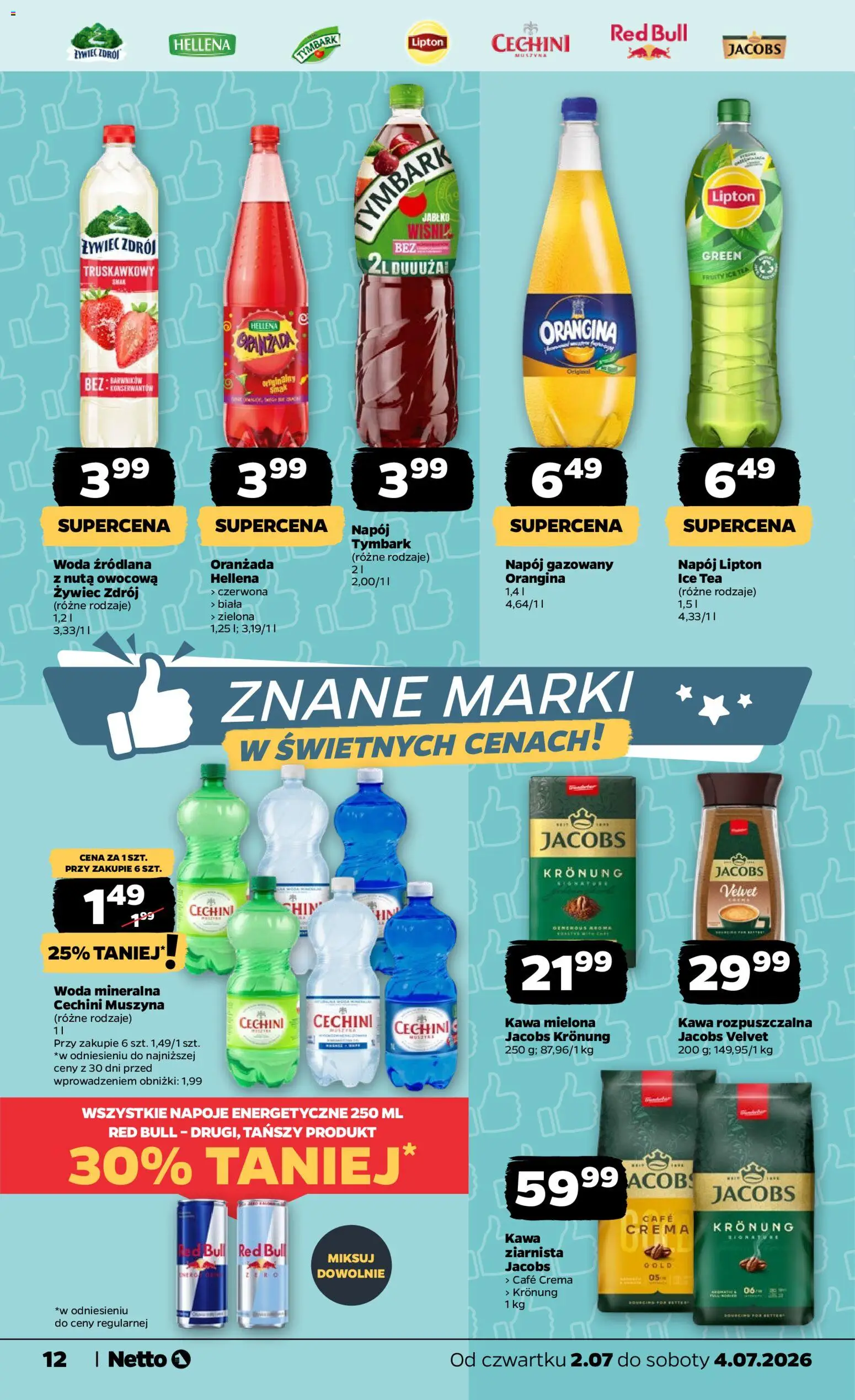 Netto gazetka od czwartku spożywcza od 02.07.2026 | Strona: 12