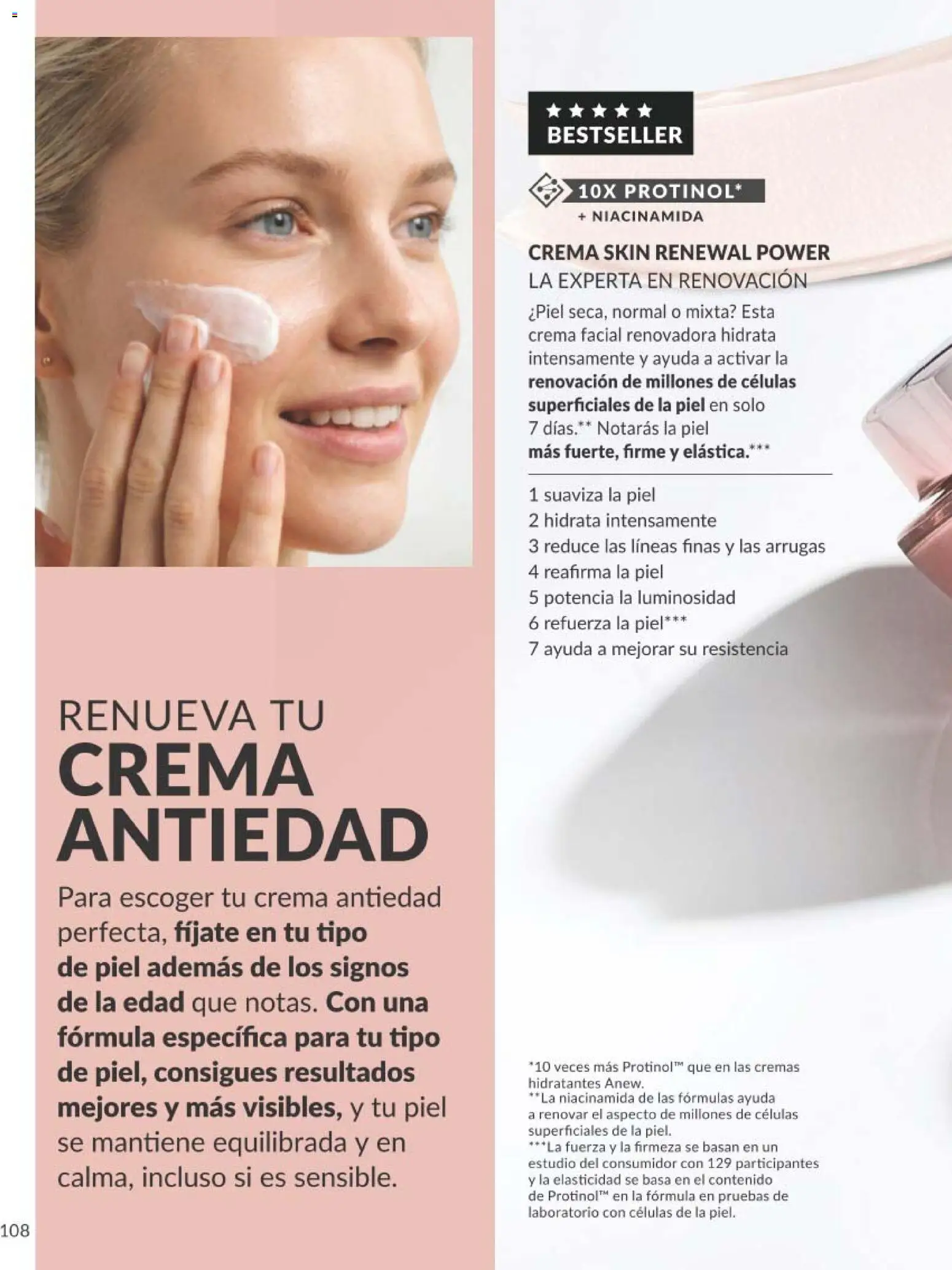 Catálogo AVON campaña 8 │ válido desde el 01/08/2026 | Página: 108 | Productos: Crema facial, Crema