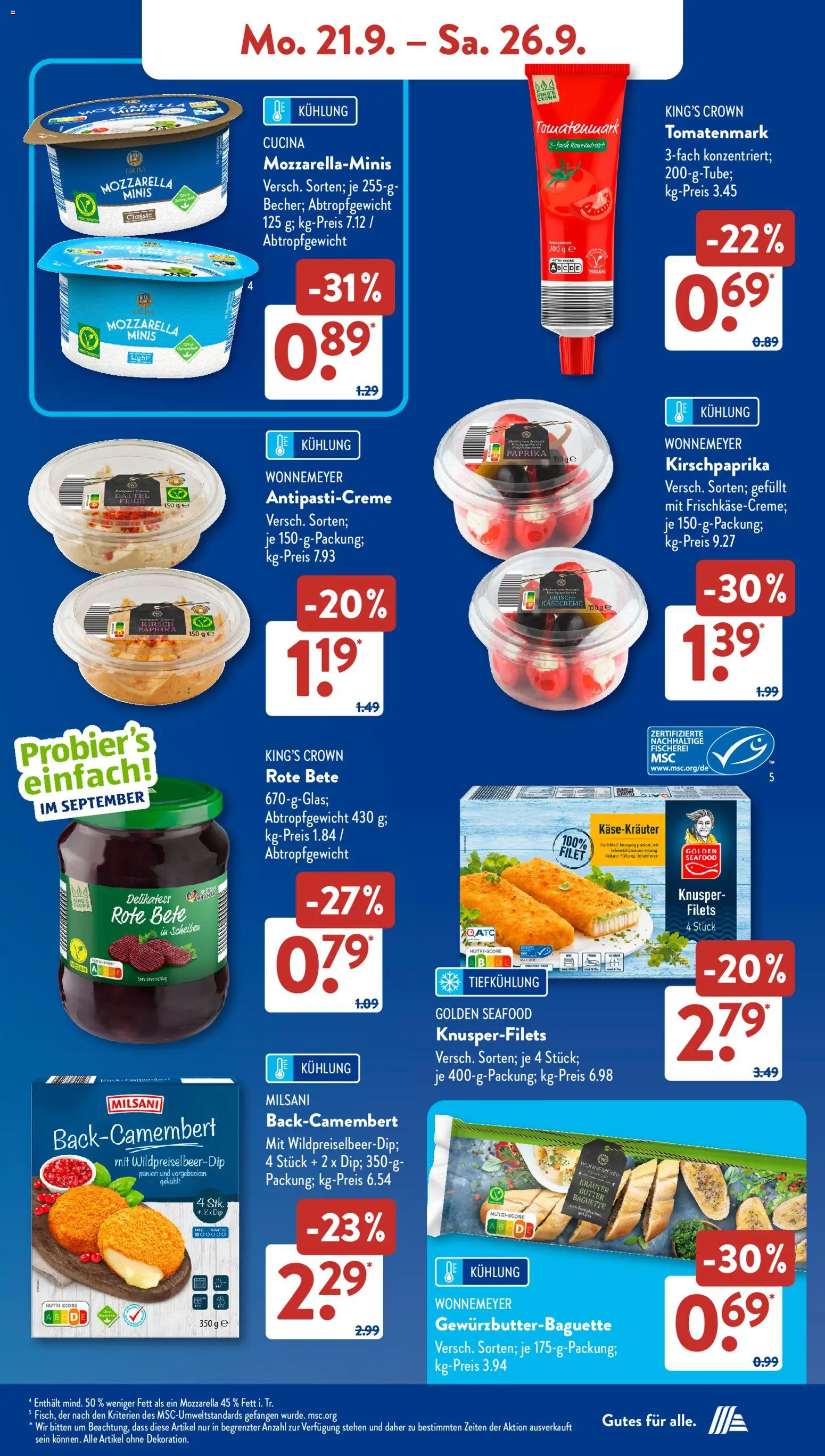 Aldi Süd Prospekt – gültig ab 21.09.2026 | Seite: 8 | Produkte: Up2fashion, Pullover, Unterwäsche, Jeans