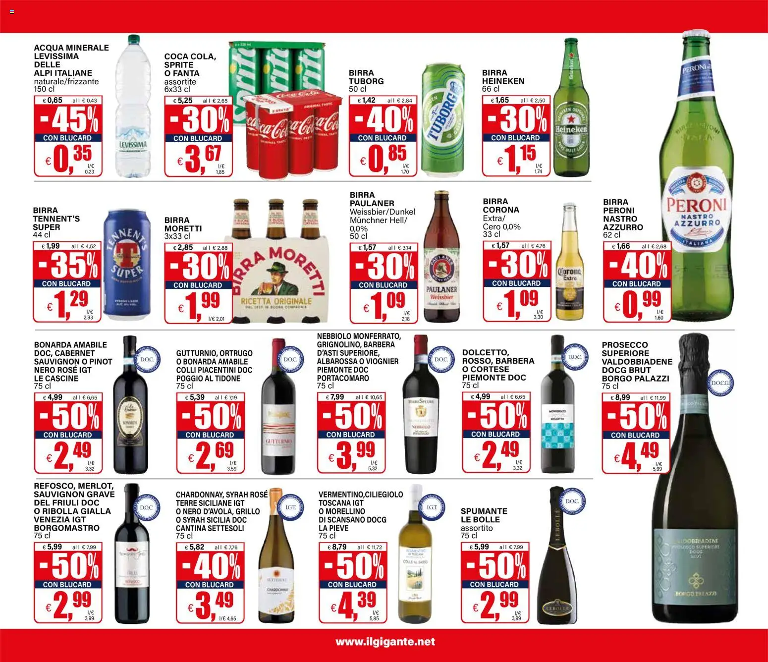 Volantino Il Gigante del 22/10/2026 | Pagina: 11 | Prodotti: Fanta, Corona Extra, Acqua minerale, Heineken