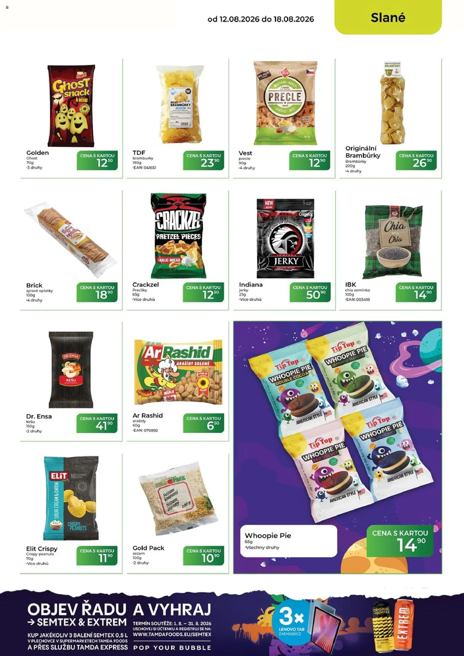 Tamda Foods leták od 12.08.2026 | Strana: 35 | Produkty: Matcha, Velvet, Semínka, Chia semínka