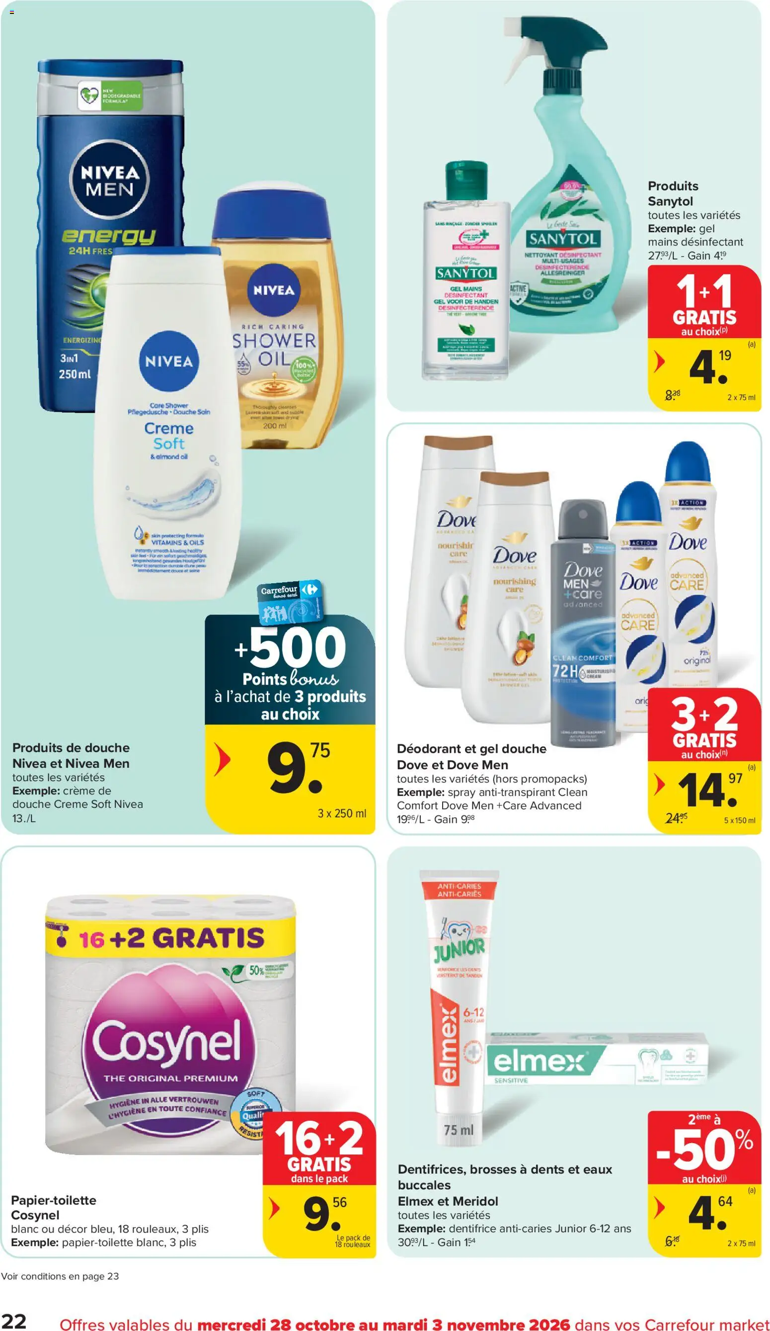{H1} | Pagina: 22 | Producten: Gel, Crème, Deodorant, Antitranspirant