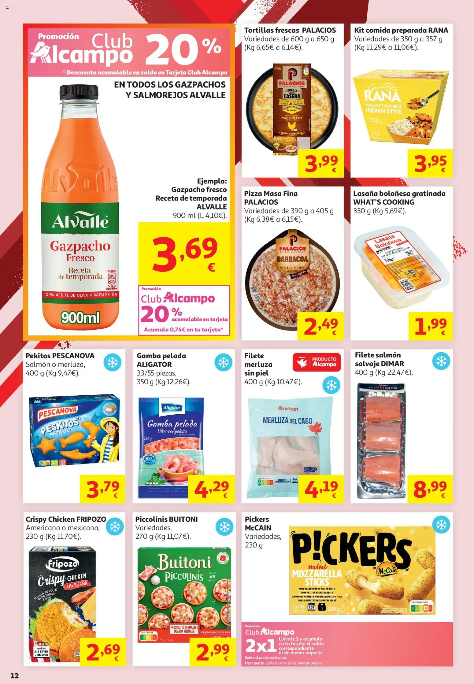 Alcampo - HG General │ válido desde el 16.06.2026 | Página: 12 | Productos: Arroz, Παγωμένο τσάι, Gazpacho, Barbacoa