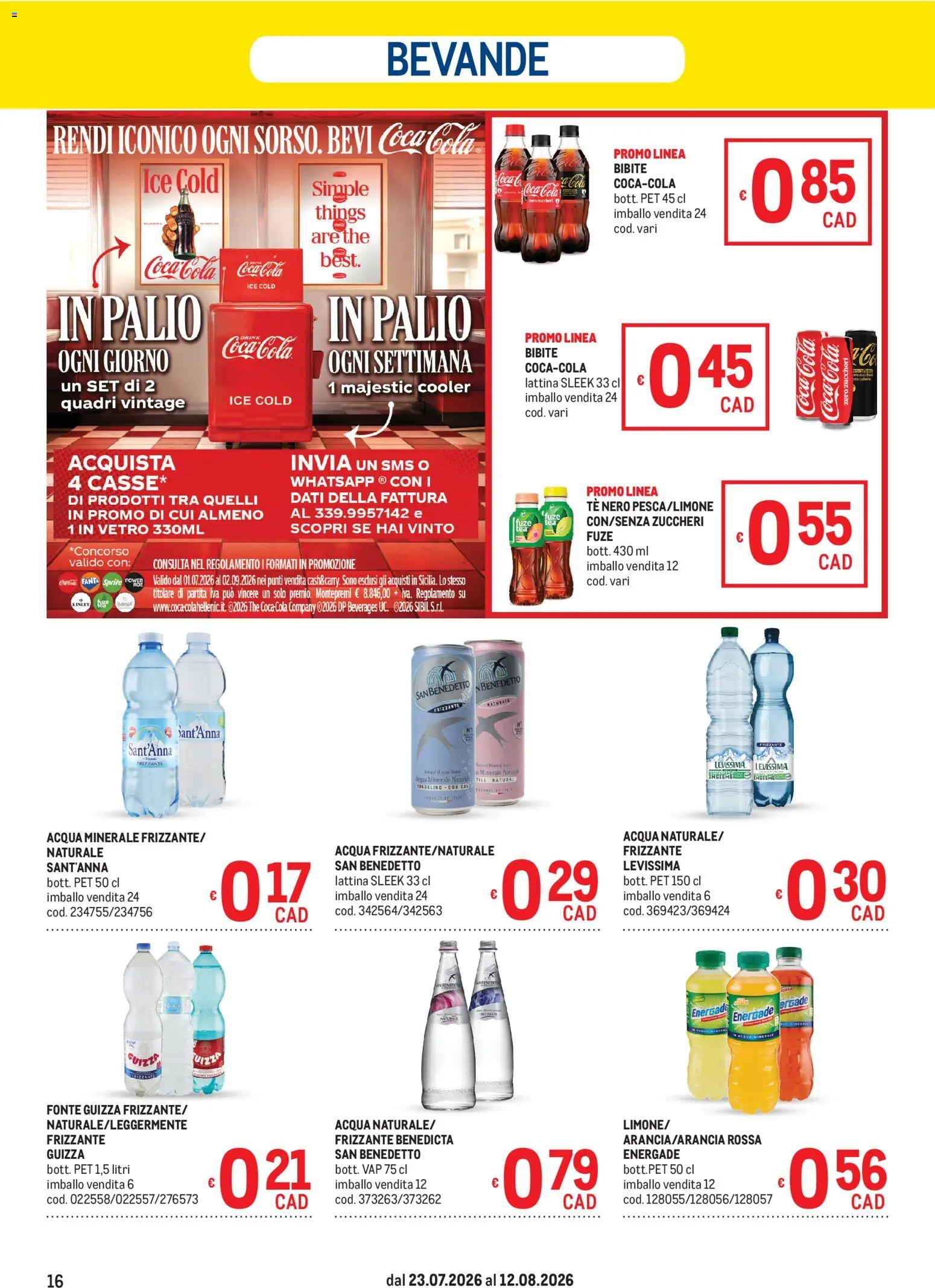 Volantino Metro del 23/07/2026 | Pagina: 16