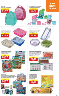 Preview of Weekly offers Aldi Back to school valid from 22/06/2026 | Page: 19