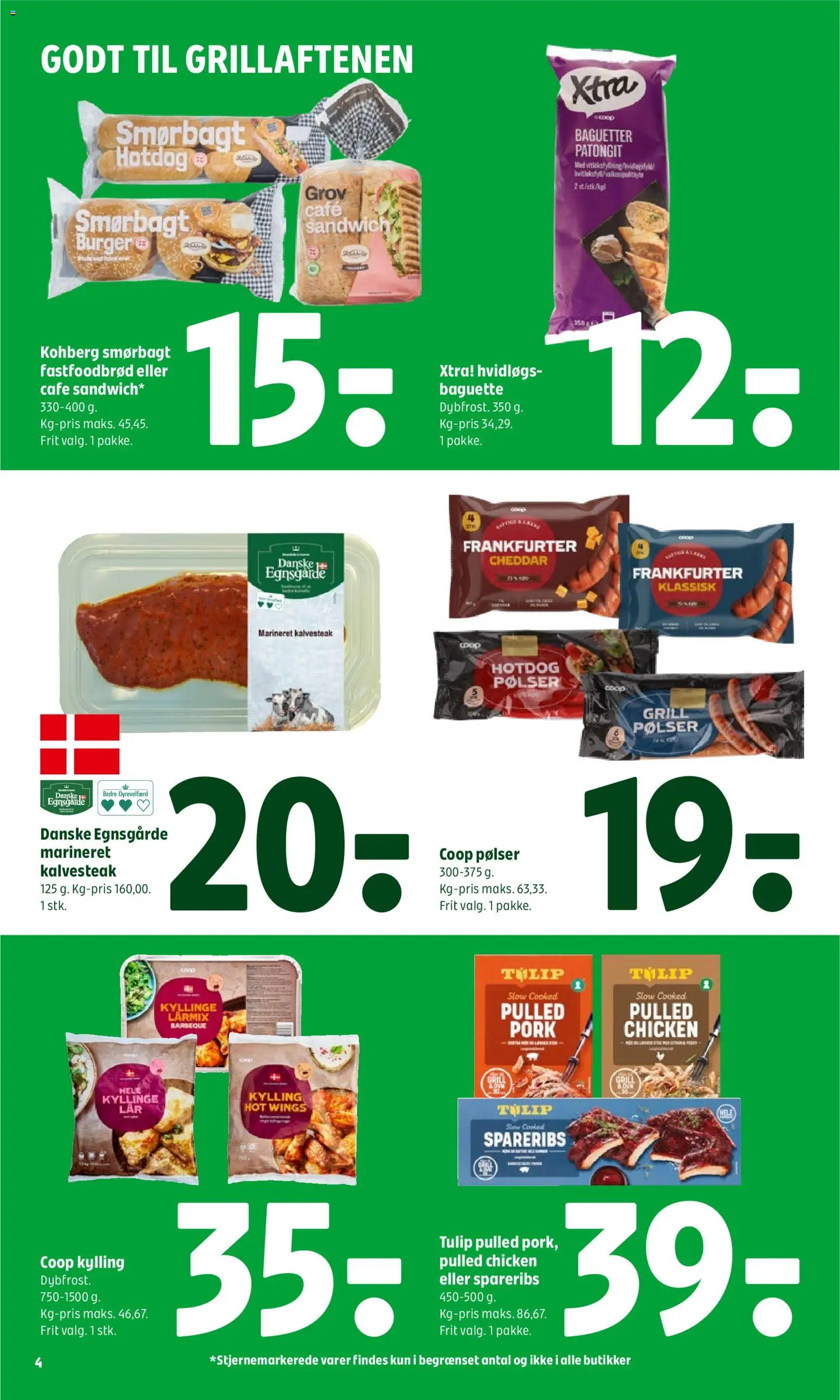 Coop 365 tilbudsavis – gyldig fra 09/07/2026 | Side: 6 | Produkter: Cheddar, Pølser, Spareribs, Grill