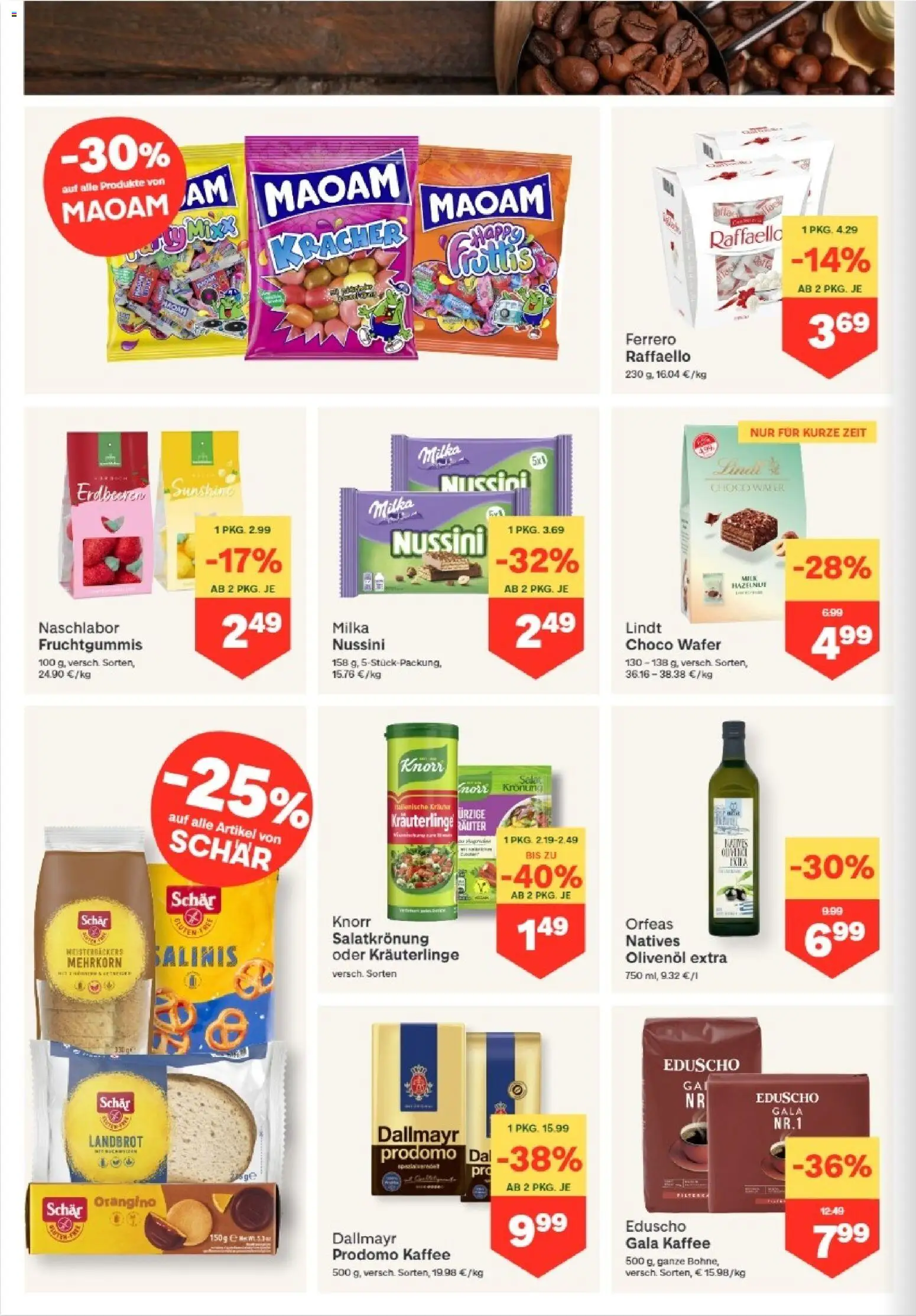 MPREIS Absam gültig ab 06.08.2026 | Seite: 6 | Produkte: Erdbeeren, Kaffee