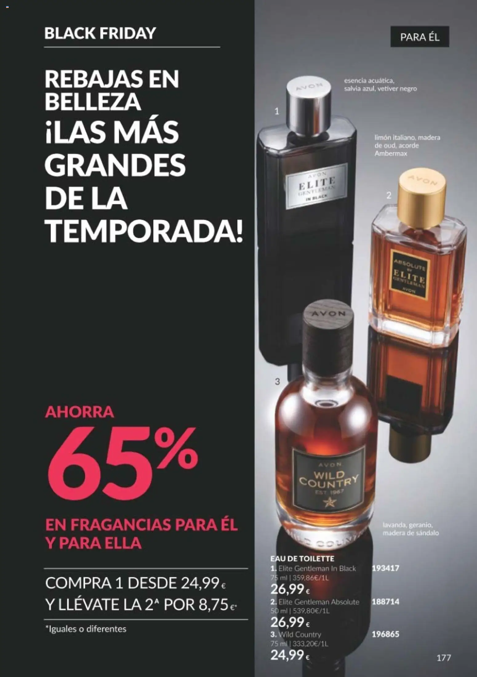 Catálogo AVON Black Friday │ válido desde el 01/11/2026 | Página: 177 | Productos: Eau de toilette, Limón