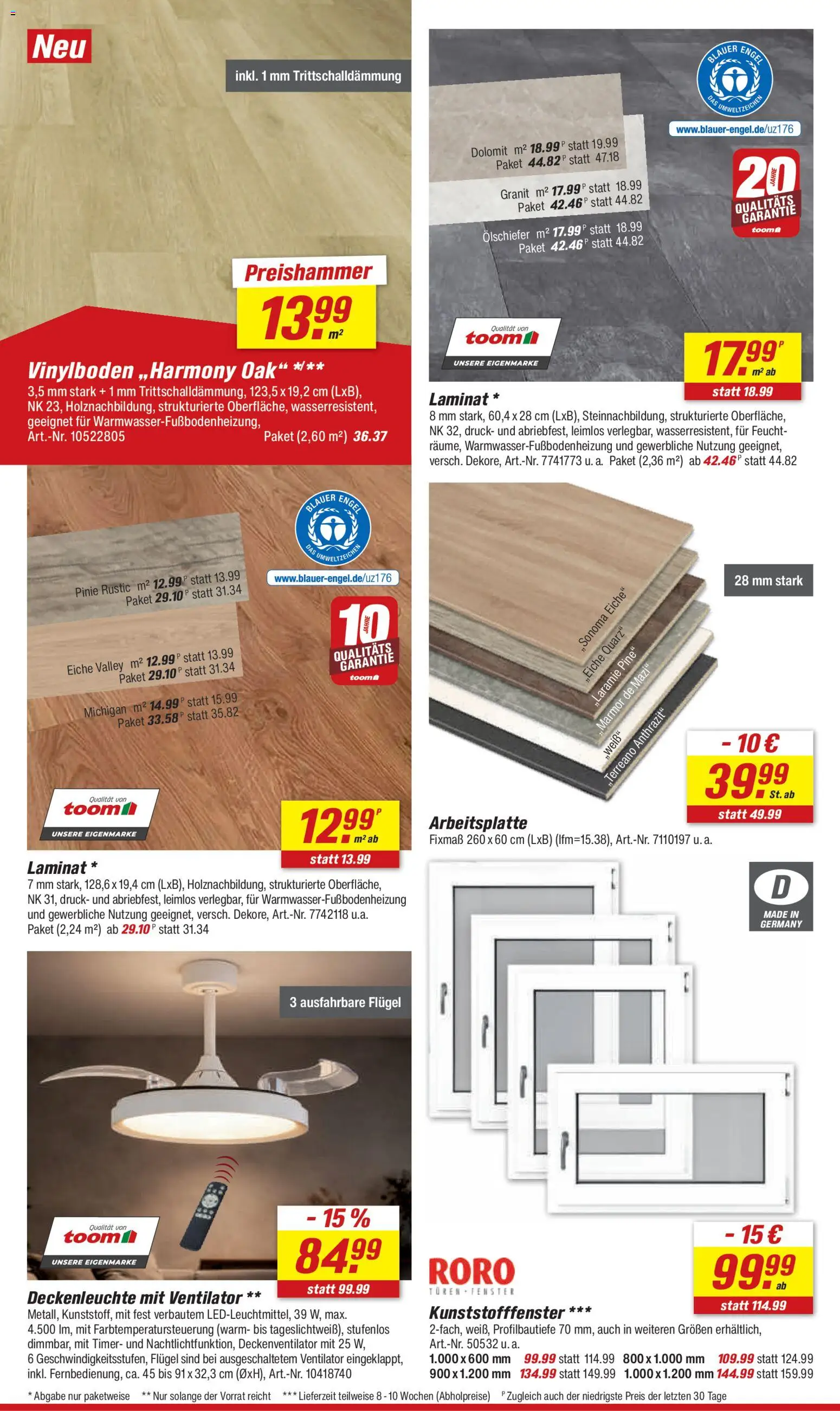 Toom Baumarkt Prospekt – gültig ab 11.07.2026 | Seite: 14 | Produkte: Ventilator