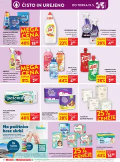 Spar katalog akcije – veljaven od 13.05.2026 | Stran: 32 | Izdelki: Plenice, Igra, Kuhinjske brisače, Detergent