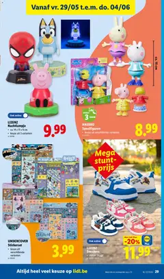 LIZENZ Sneakers, maten 24 - 27 - Voorbeeld van een folder van Lidl, geldig van 26.05.2026 | Pagina: 29 | Producten: Sneakers