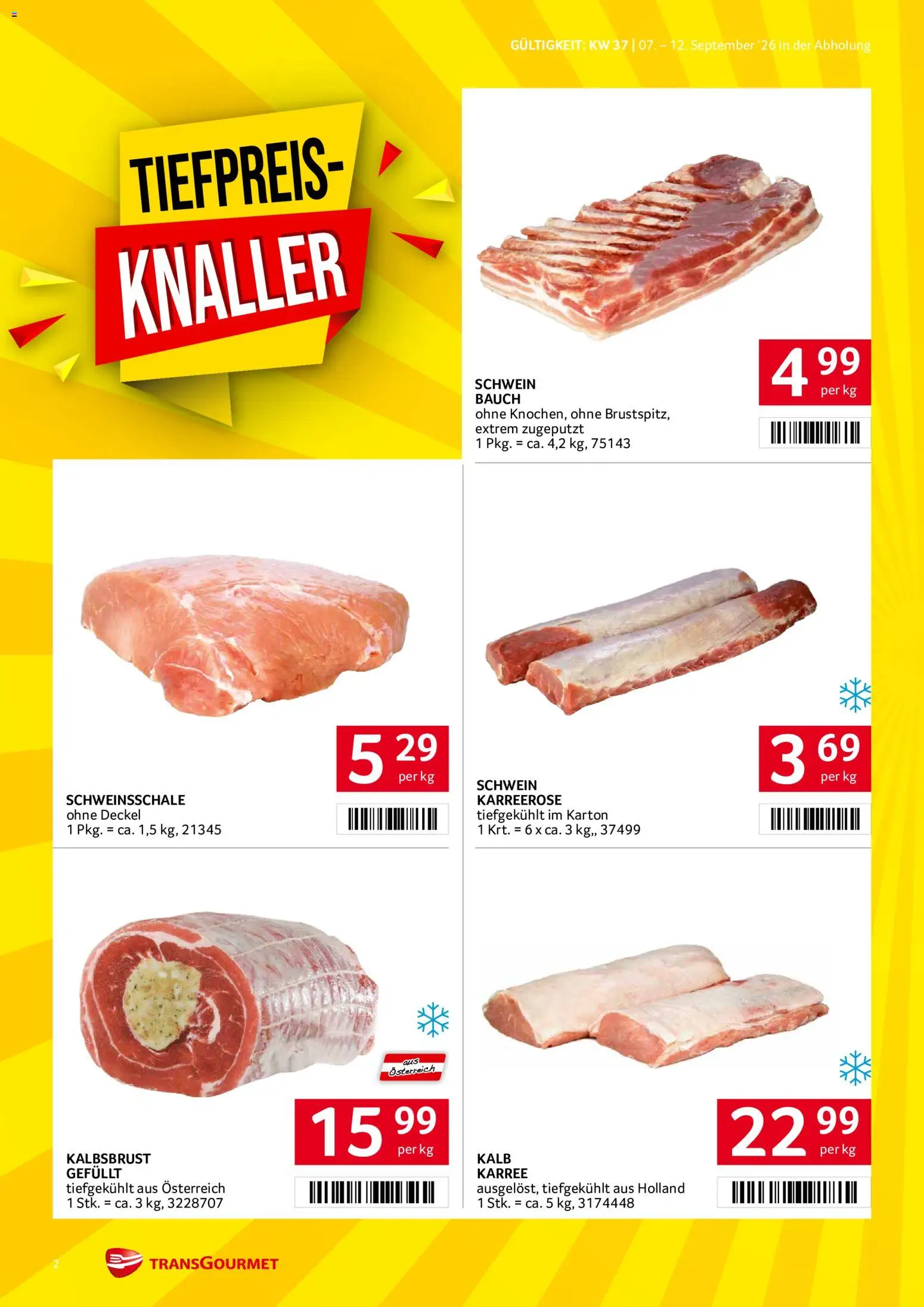 Transgourmet Flugblatt gültig ab 07.09.2026 | Seite: 2