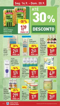 Pré-visualização TERRA NOSTRA Queijo Flamengo em Fatias Light, Pack de 2x 200 g; 400 g unidade (kg = 10.98) válido de 14/09/2026 | Página: 8