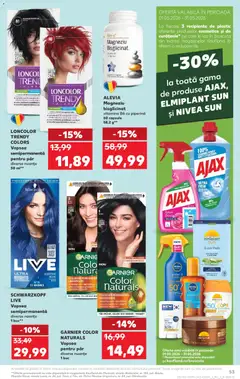 Ofertele Kaufland valabile de la 06.05.2026 | Pagină: 53 | Produse: Gel de bronzare, Recipiente, Balsam, Ulei