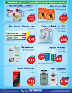 Die Grenze folder - Voorbeeld van een folder van Die Grenze, geldig van 26-10-2026 | Pagina: 7 | Producten: Bh, Mand, Verlichting, Eau de toilette