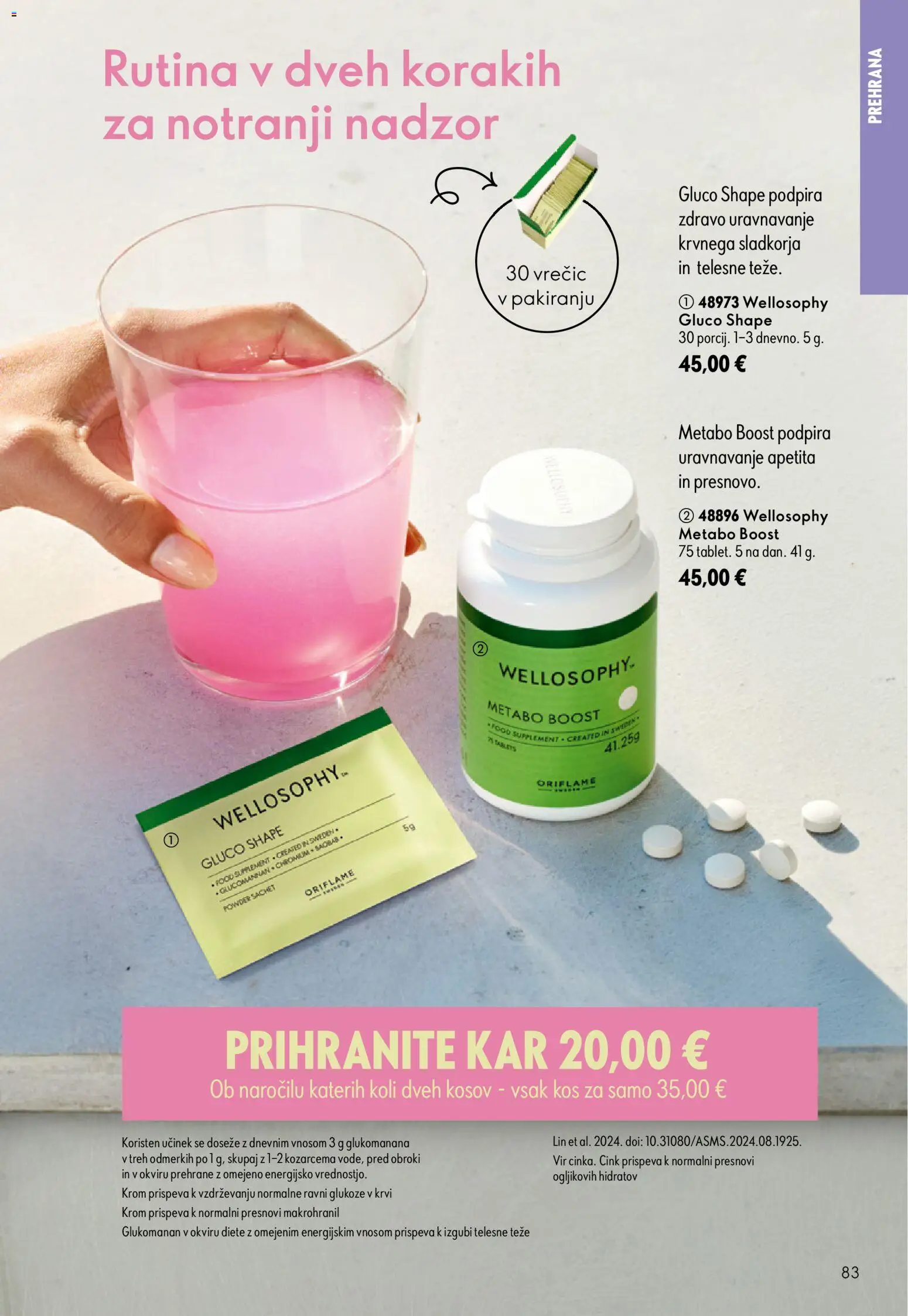Novi Oriflame katalog ponudbe – veljaven od 16.09.2026 | Stran: 83 | Izdelki: Kos