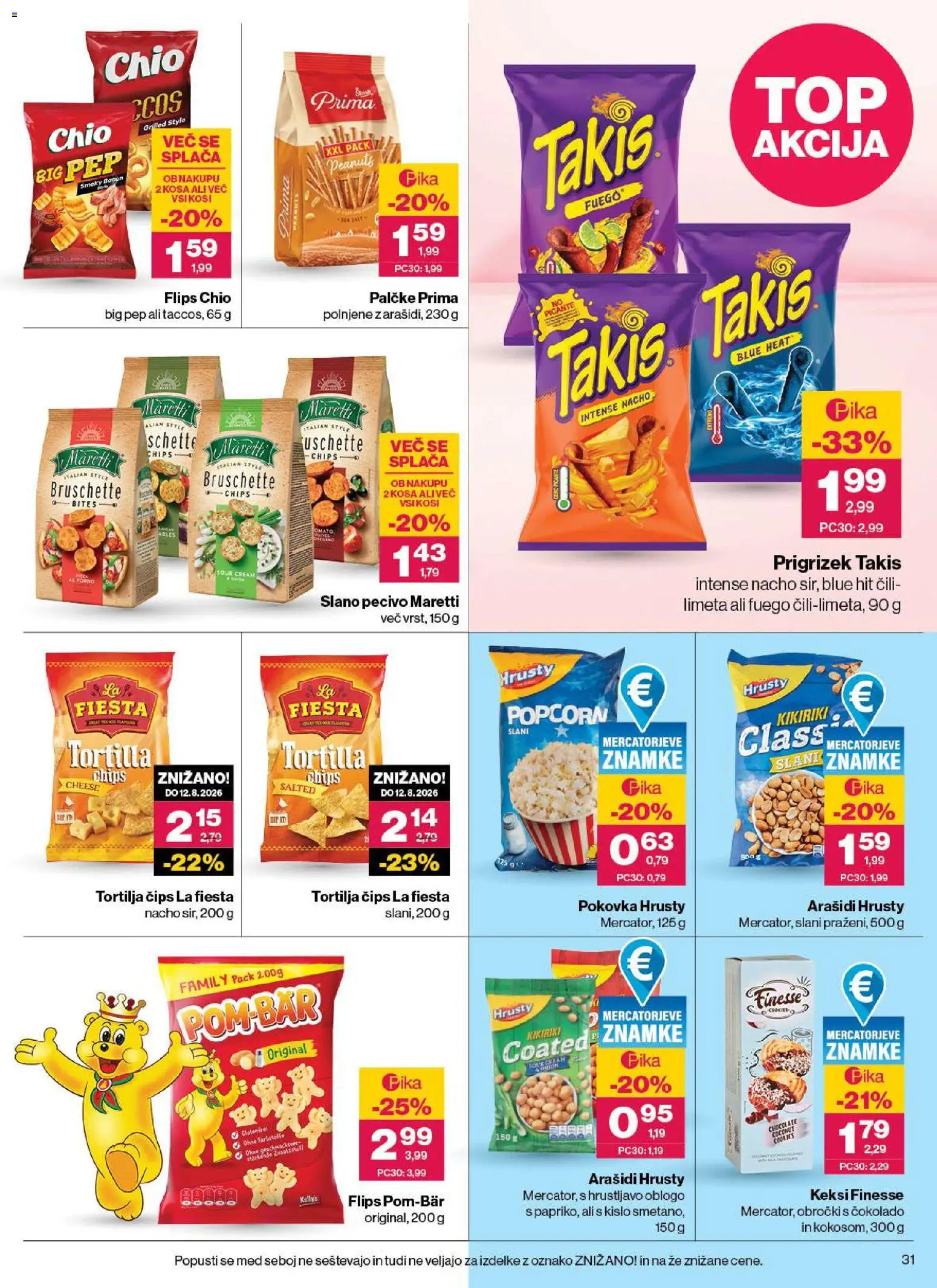 Novi Mercator katalog ponudbe – veljaven od 06.08.2026 | Stran: 31