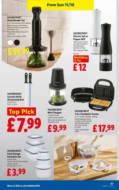 Preview of Weekly offers Lidl England valid from 08/10/2026 | Page: 23