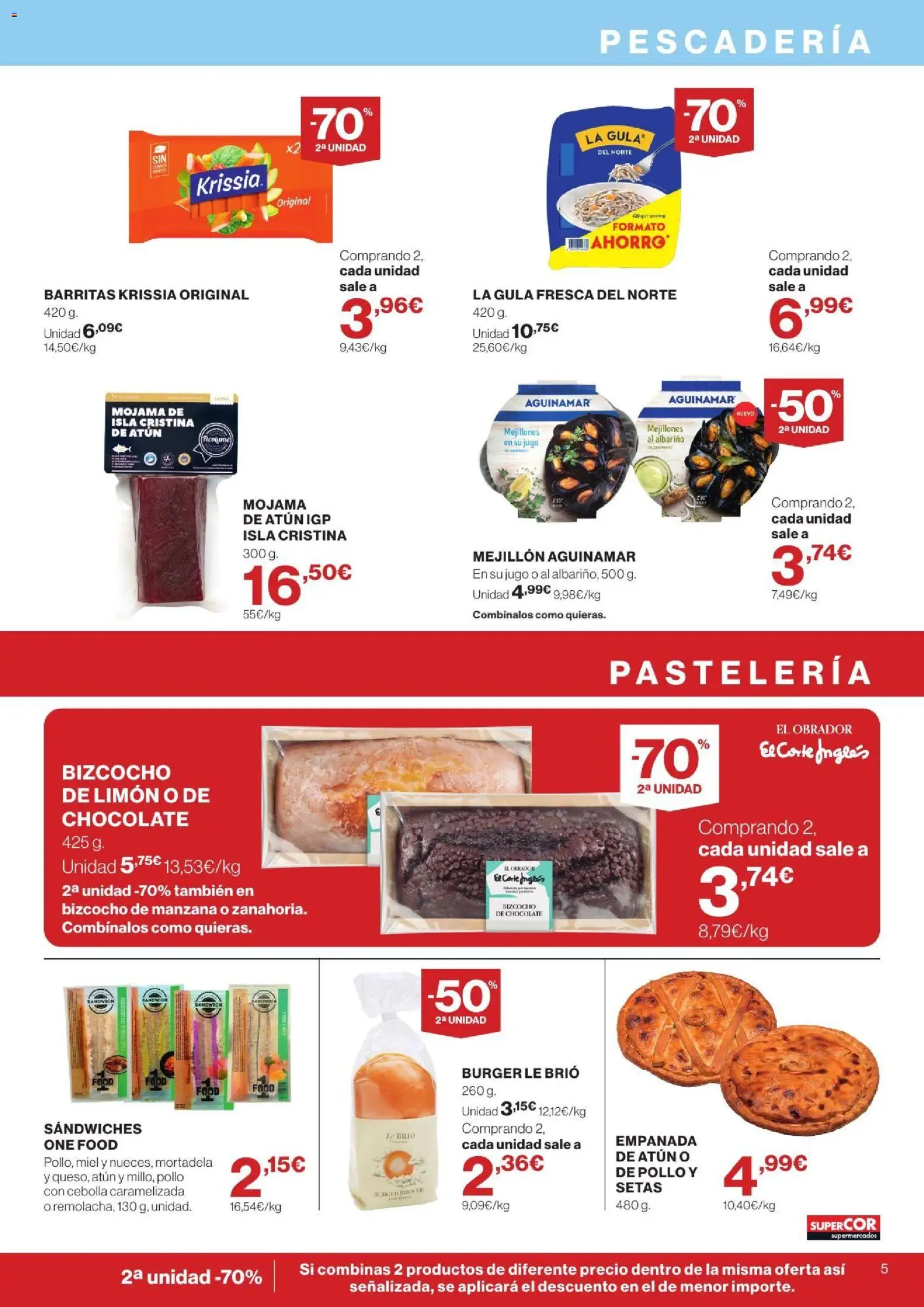 Supercor Canarias │ válido desde el 24/09/2026 | Página: 5 | Productos: Setas, Miel, Atún, Cebolla