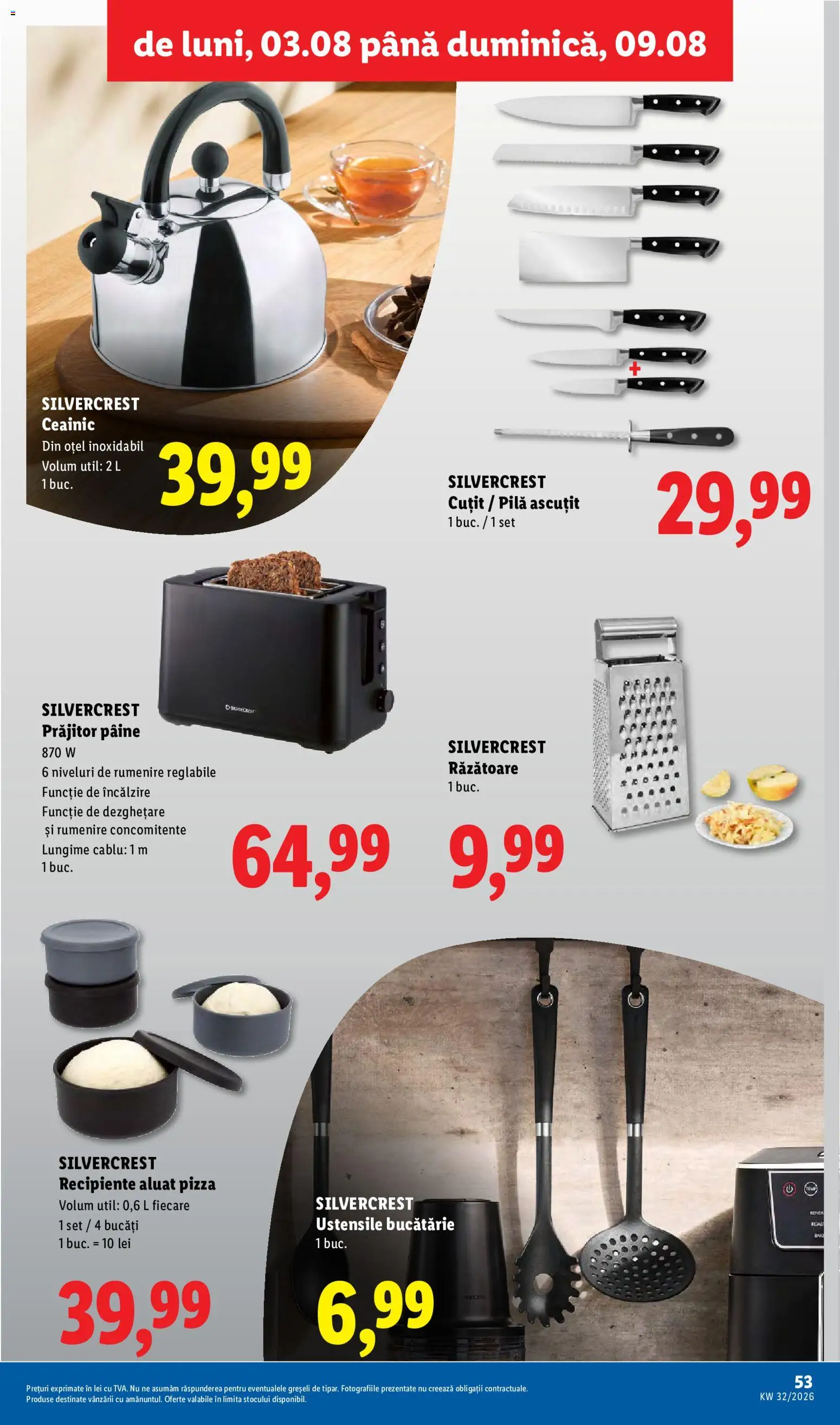 Noul catalog Lidl – valabil de la 03.08.2026 | Pagină: 53