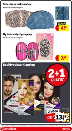 Kruidvat folder week 27 - Voorbeeld van een folder van Kruidvat, geldig van 30-06-2026 | Pagina: 21 | Producten: Tas, Kan, Crème