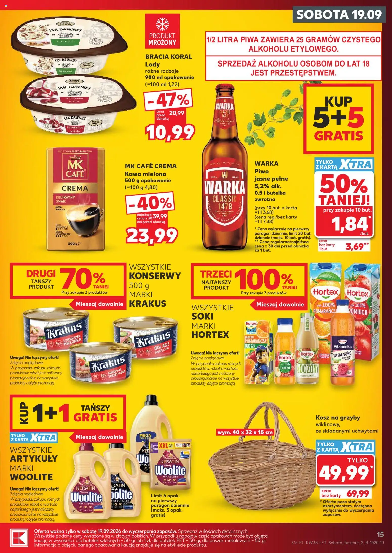 Kaufland gazetka od 17.09.2026 | Strona: 15
