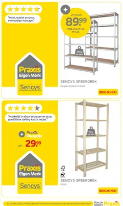 Praxis folder - Voorbeeld van een folder van Praxis, geldig van 22-06-2026 | Pagina: 3 | Producten: Kast, Plank