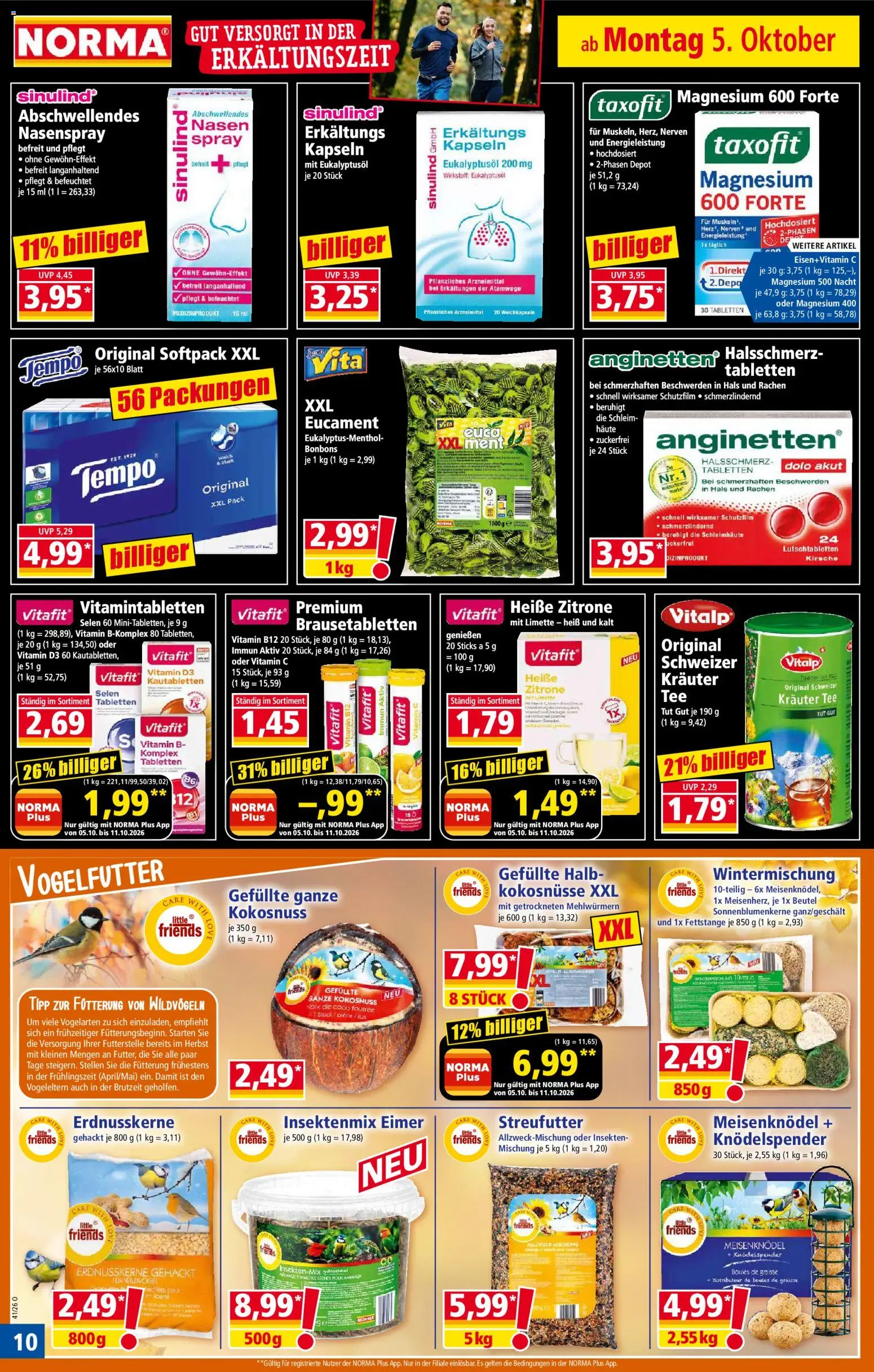 Norma Prospekt – gültig ab 05.10.2026 | Seite: 10
