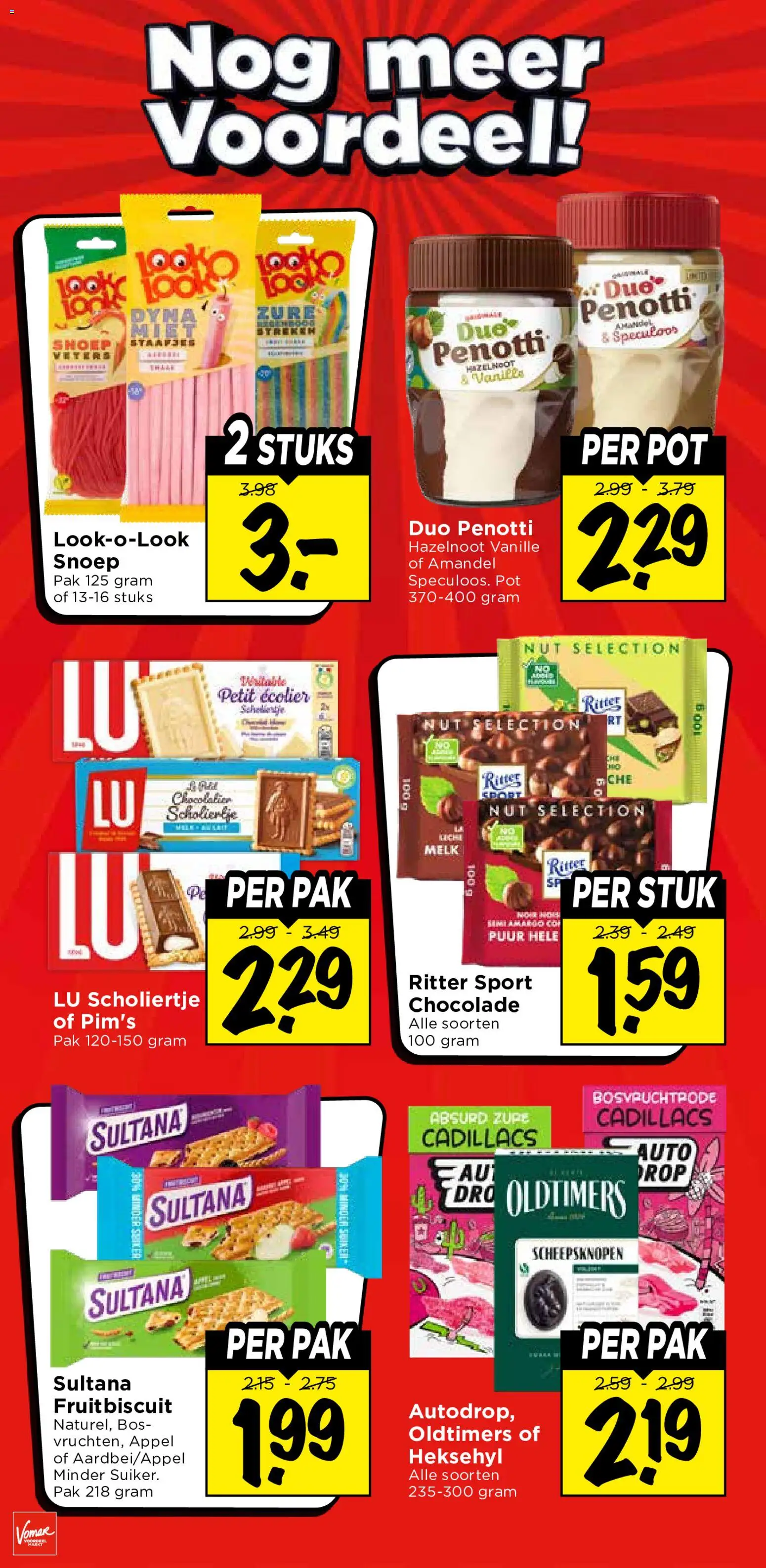 {H1} | Pagina: 35 | Producten: Snoep, Melk, Chocolade, Vanille