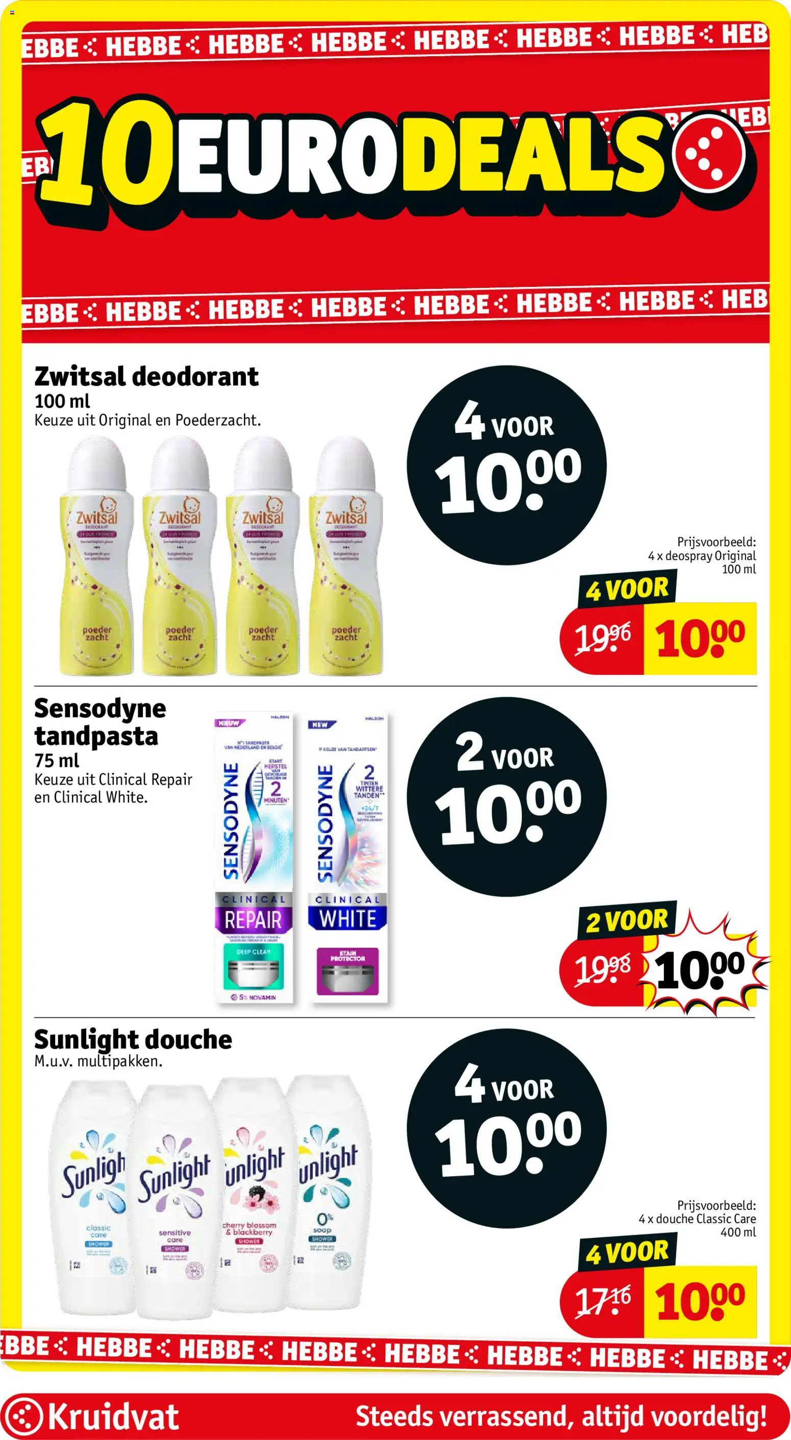 {H1} | Pagina: 14 | Producten: Gel, Poeder, Deodorant, Tandpasta