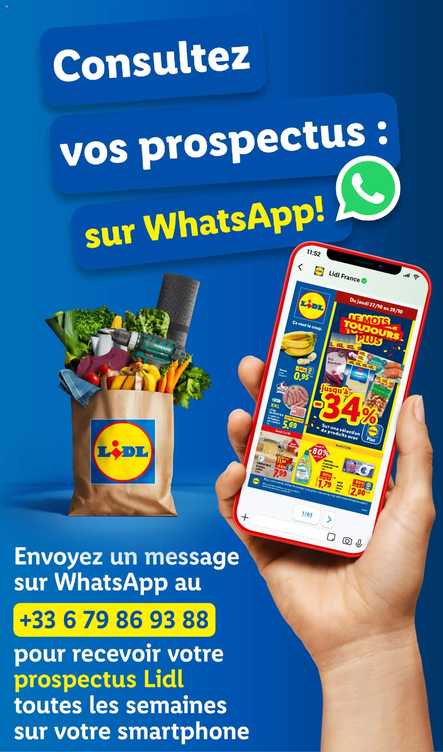 {H1} | Page: 16 | Produits: Lardons, Bacon, Détergent, Skip