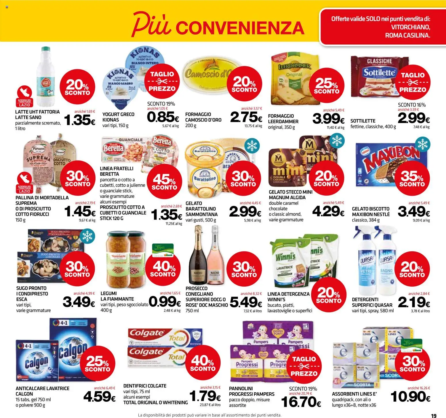 Volantino Superconti del 07.05.2026 | Pagina: 19 | Prodotti: Yogurt greco, Yogurt, Bagno, Guanciale
