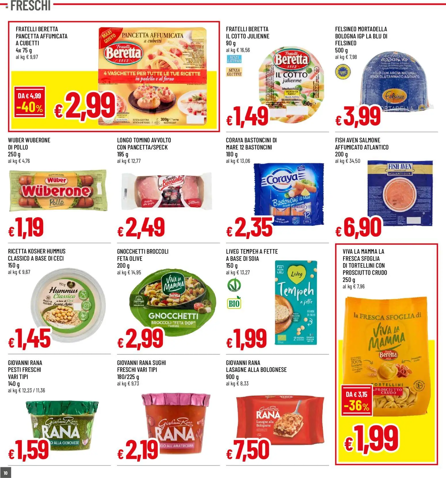 Volantino Galassia del 18/06/2026 | Pagina: 10 | Prodotti: Forno, Feta, Vaschette, Tomino