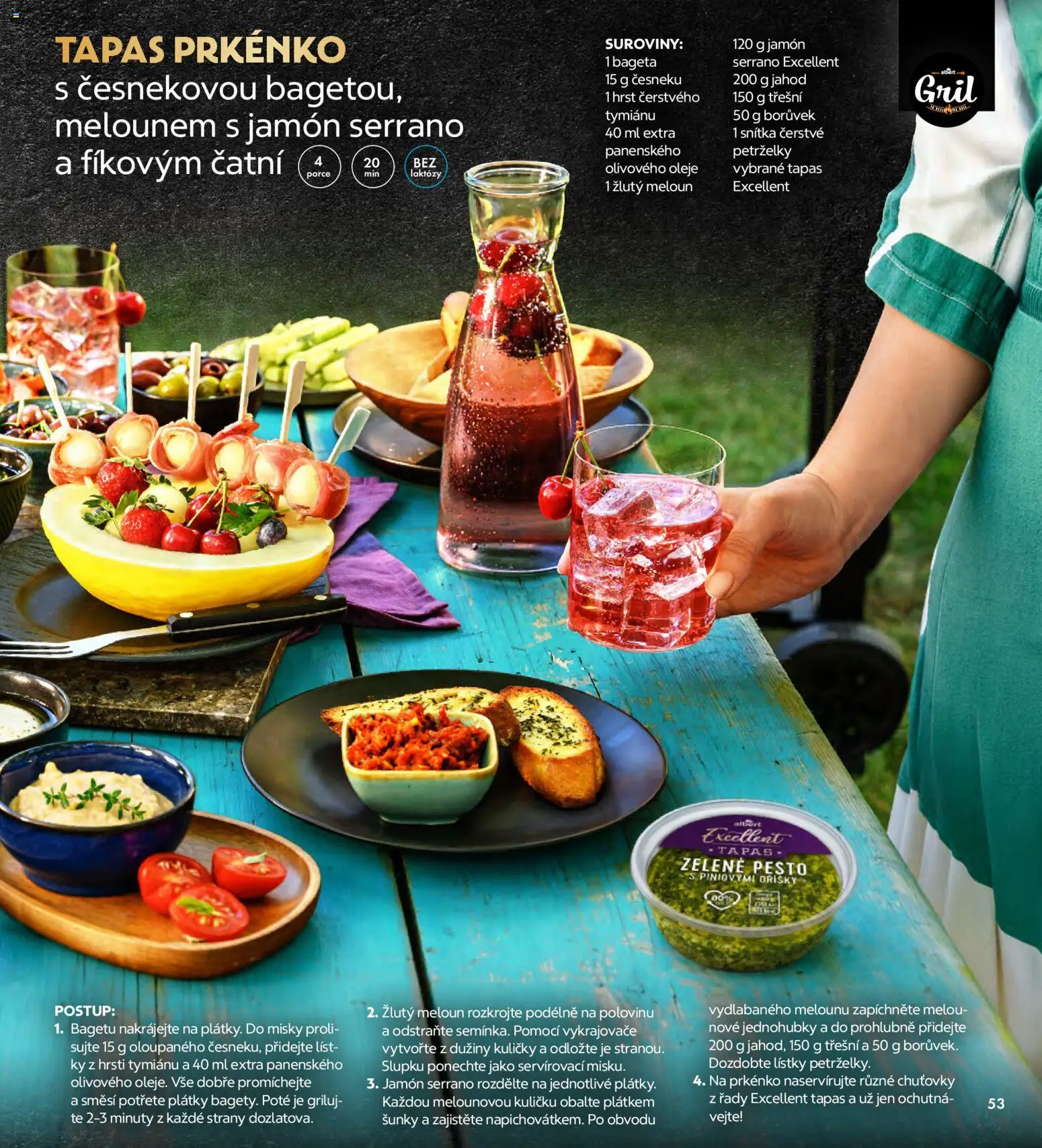 Albert magazín od 01.07.2026 | Strana: 53 | Produkty: Tapas, Gril, Kuličky, Prkénko