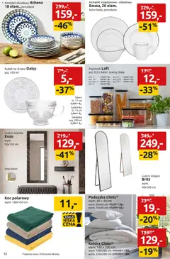 Pogląd oferty "Black Red White promocje" - ważna od 28.05.2026 | Strona: 12 | Produkty: Szklanka, Poduszka, Koc, Lustro