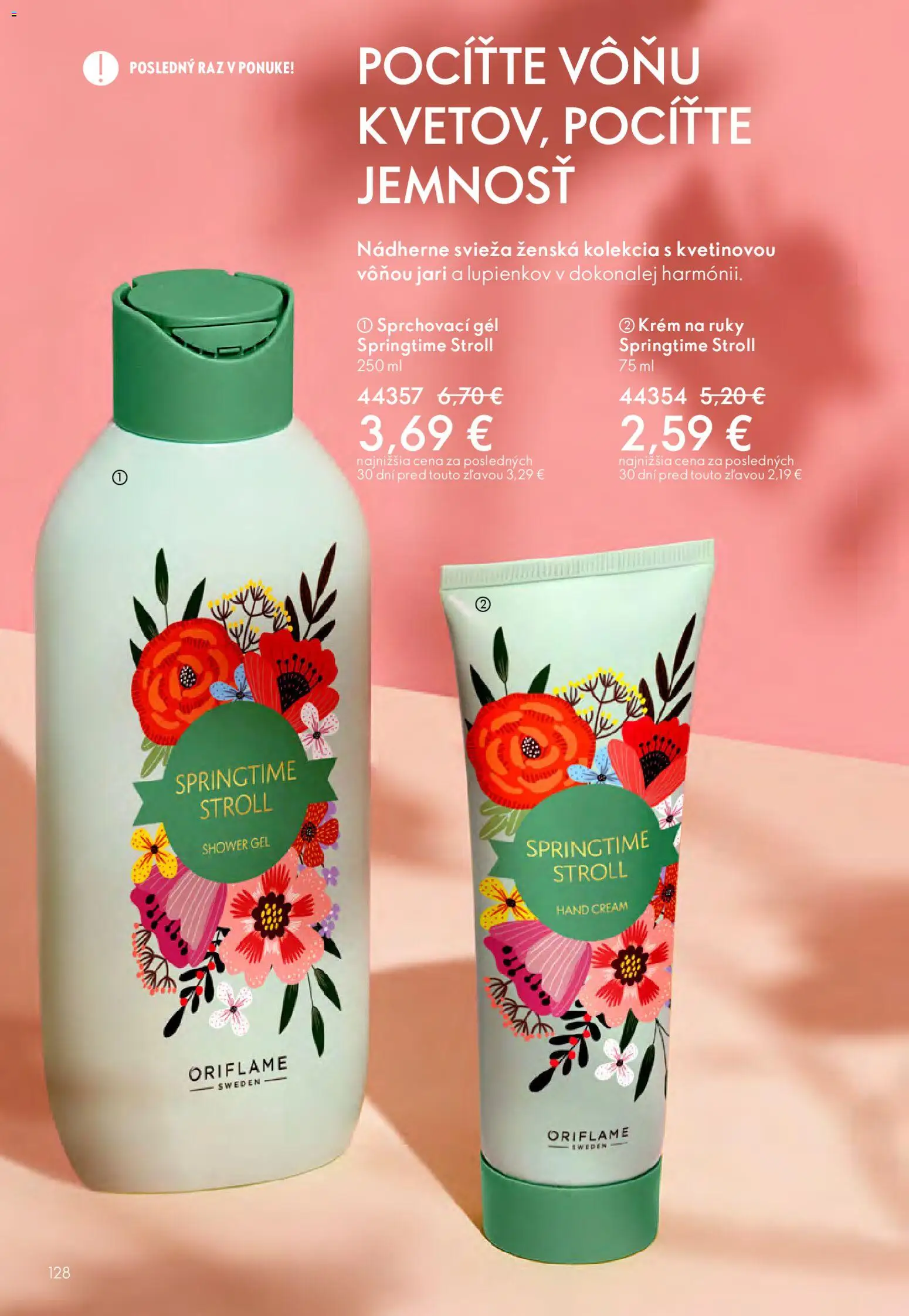 Nové Oriflame akcie – leták je platný od 25.03.2026 | Strana: 128 | Produkty: Krém na ruky, Krém