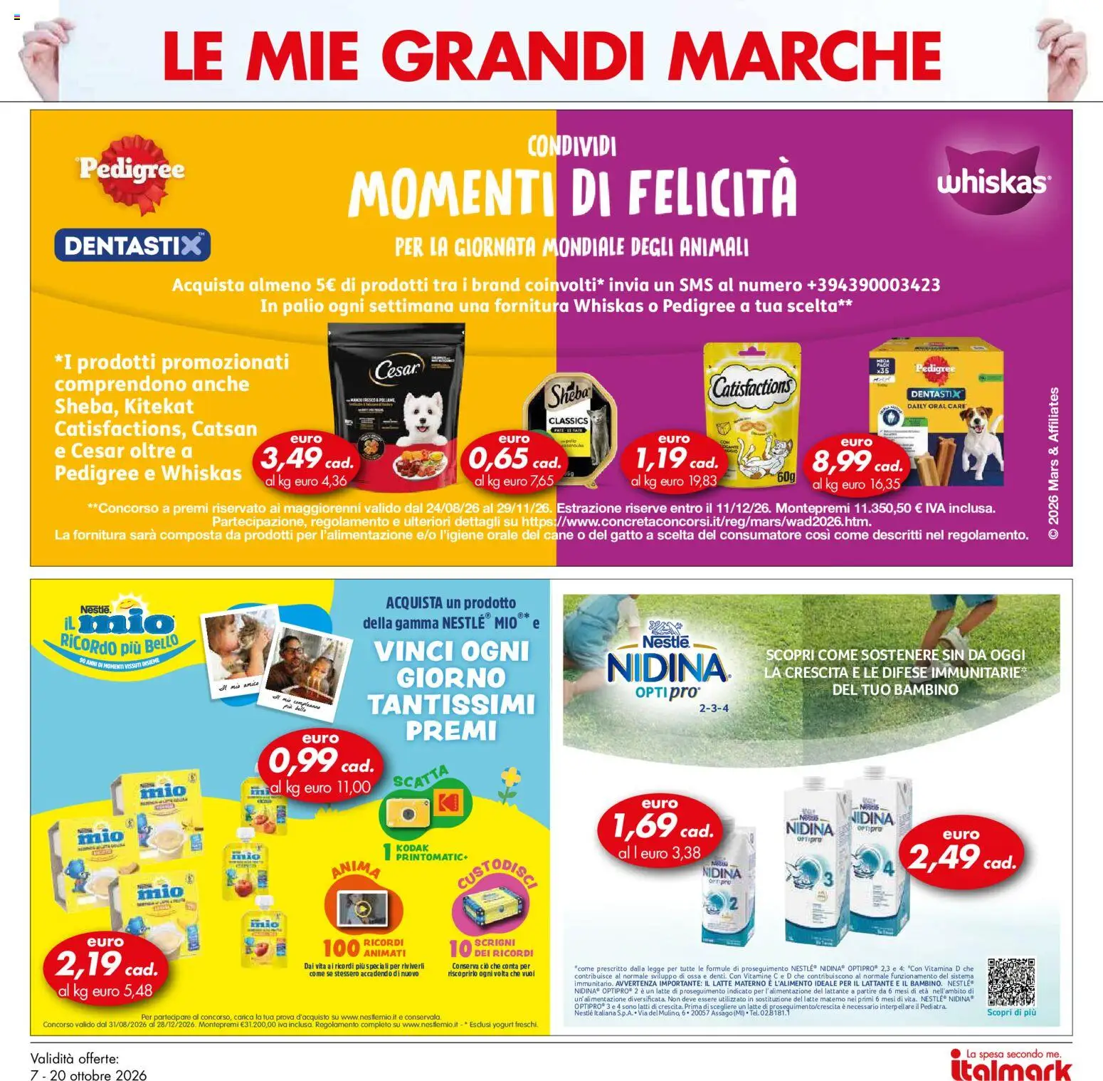 Volantino Italmark del 07/10/2026 | Pagina: 37 | Prodotti: Yogurt, Latte