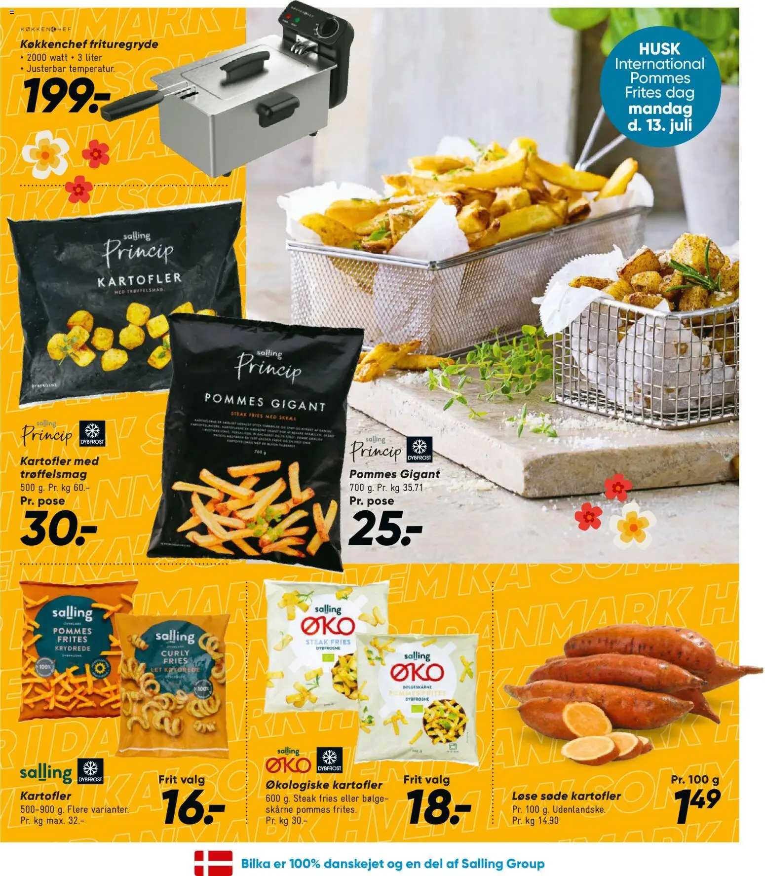 Bilka tilbudsavis – gyldig fra 10/07/2026 | Side: 21 | Produkter: Søde kartofler, Pommes frites, Kartofler, Frituregryde