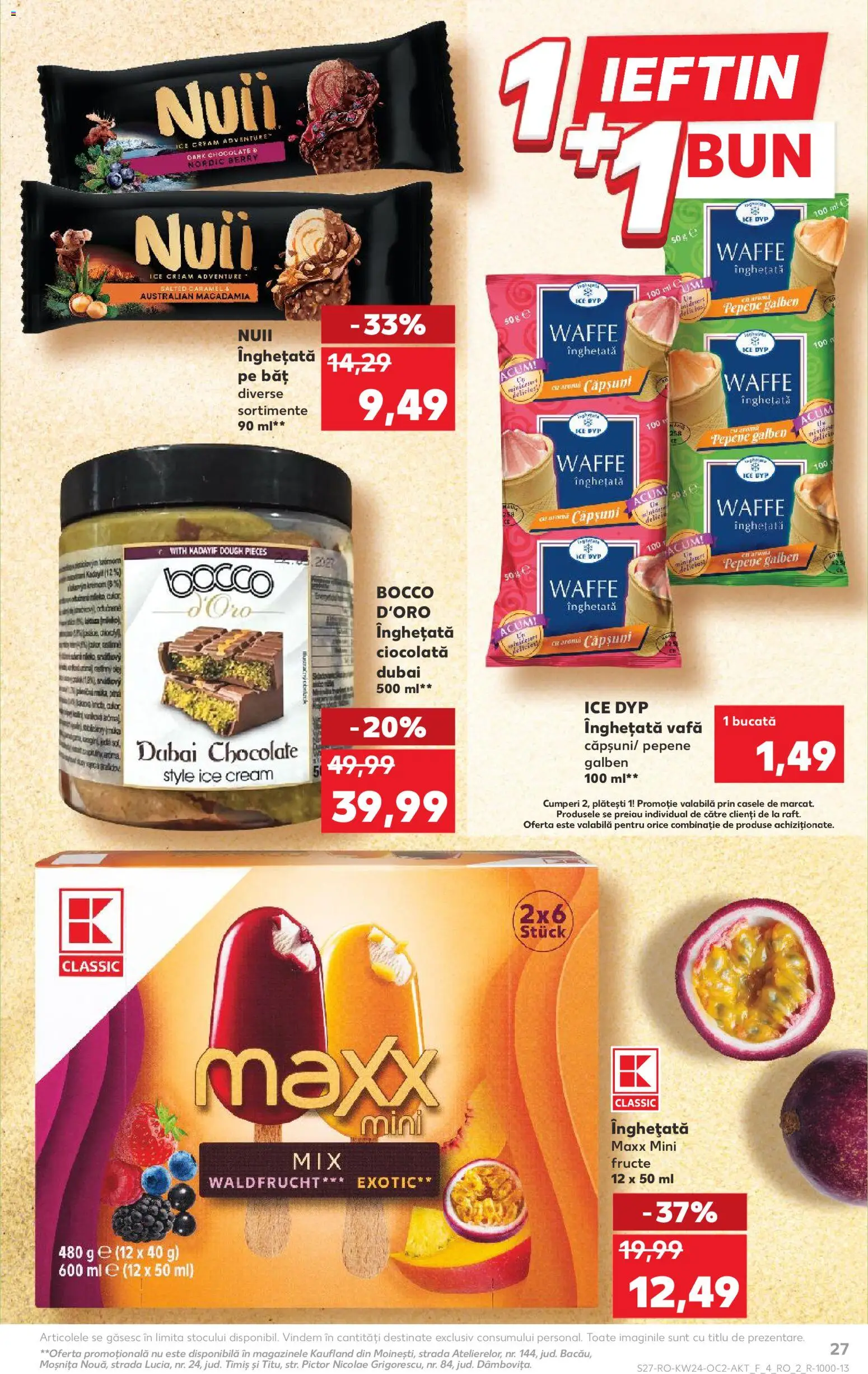 Kaufland RO akciós ujság - amely érvényes a következő dátumtól: 10.06.2026 | Oldal: 27
