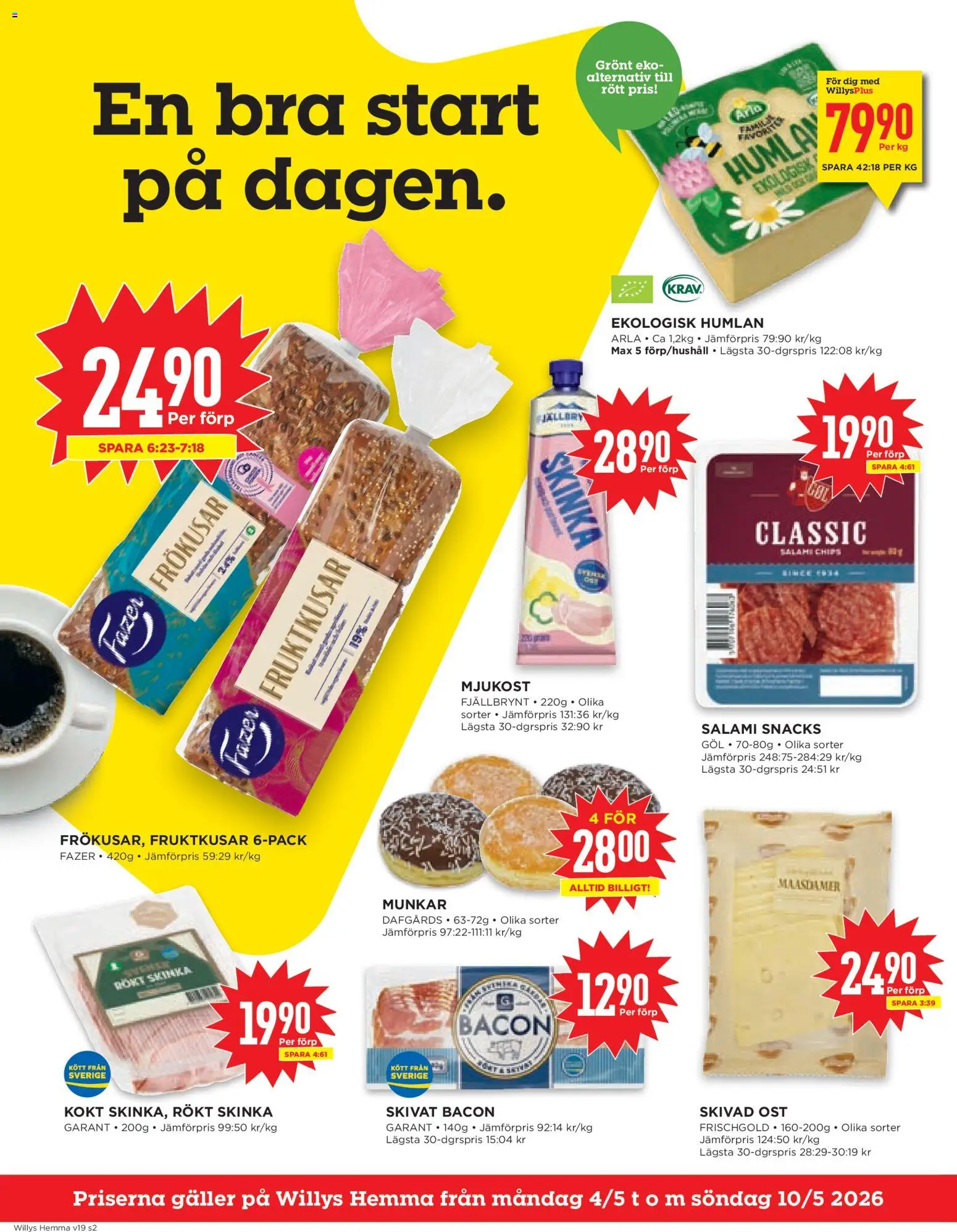 Willys reklamblad aktuell från 04.05.2026 | Sida: 2