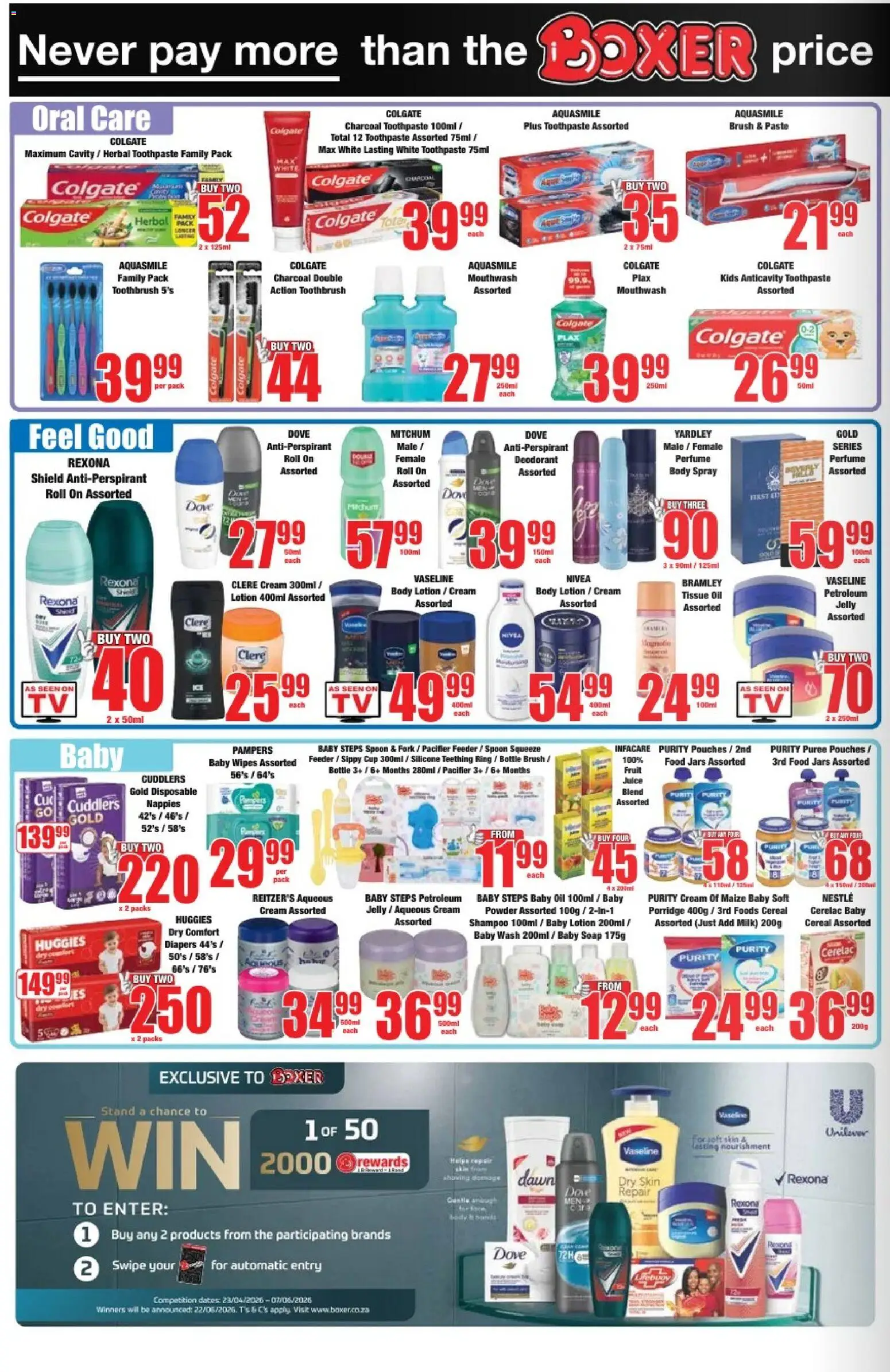 New Boxer catalogue – valid from 23.04.2026 | Page: 10 | Products: Dates, Perfume, Cream, Fruit
