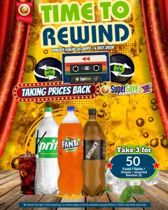 Super Save specials catalogue – valid from 24/09/2026 | Page: 37 | Products: Beer, Fanta, Sprite, Stoney
