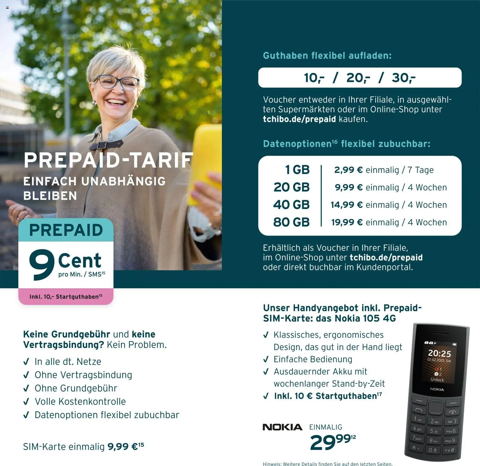 Prospekt Tchibo MOBIL Flyer – gültig ab 05.10.2026 | Seite: 8 | Produkte: Nokia