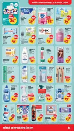 Náhled letáku ŠAMPON HEAD & SHOULDERS, různé druhy, 300 ml od 01.07.2026 | Strana: 26