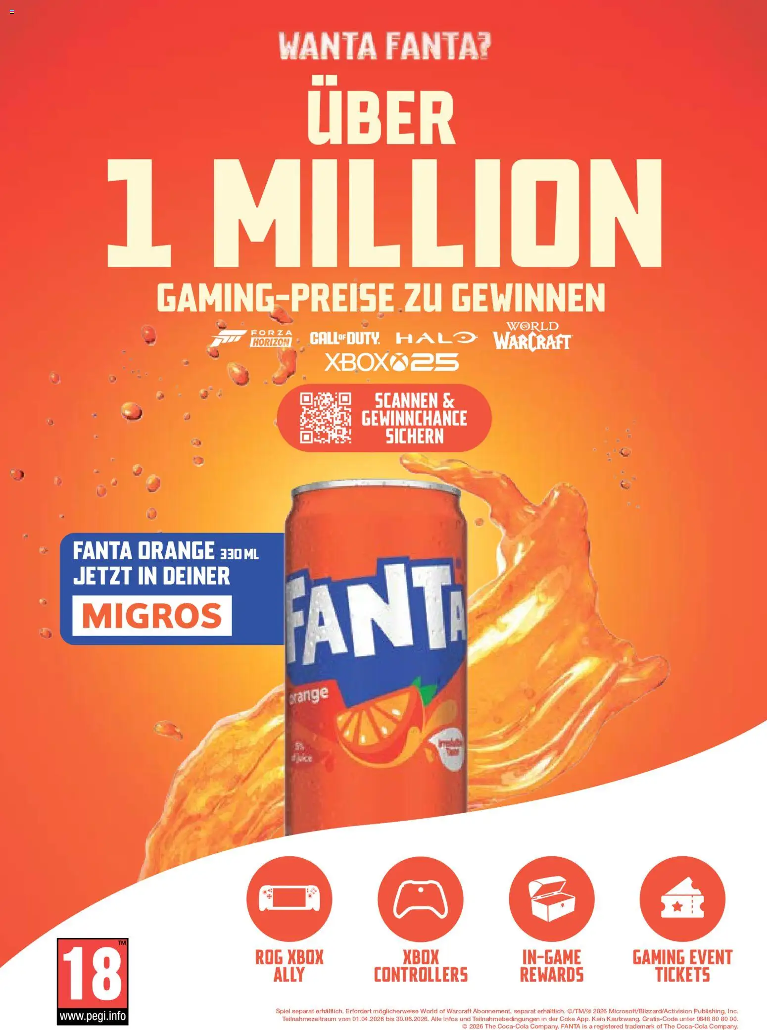 Migros aktionen – gültig ab 18.06.2026 | Seite: 13 | Produkte: Fanta, Spiel, Xbox