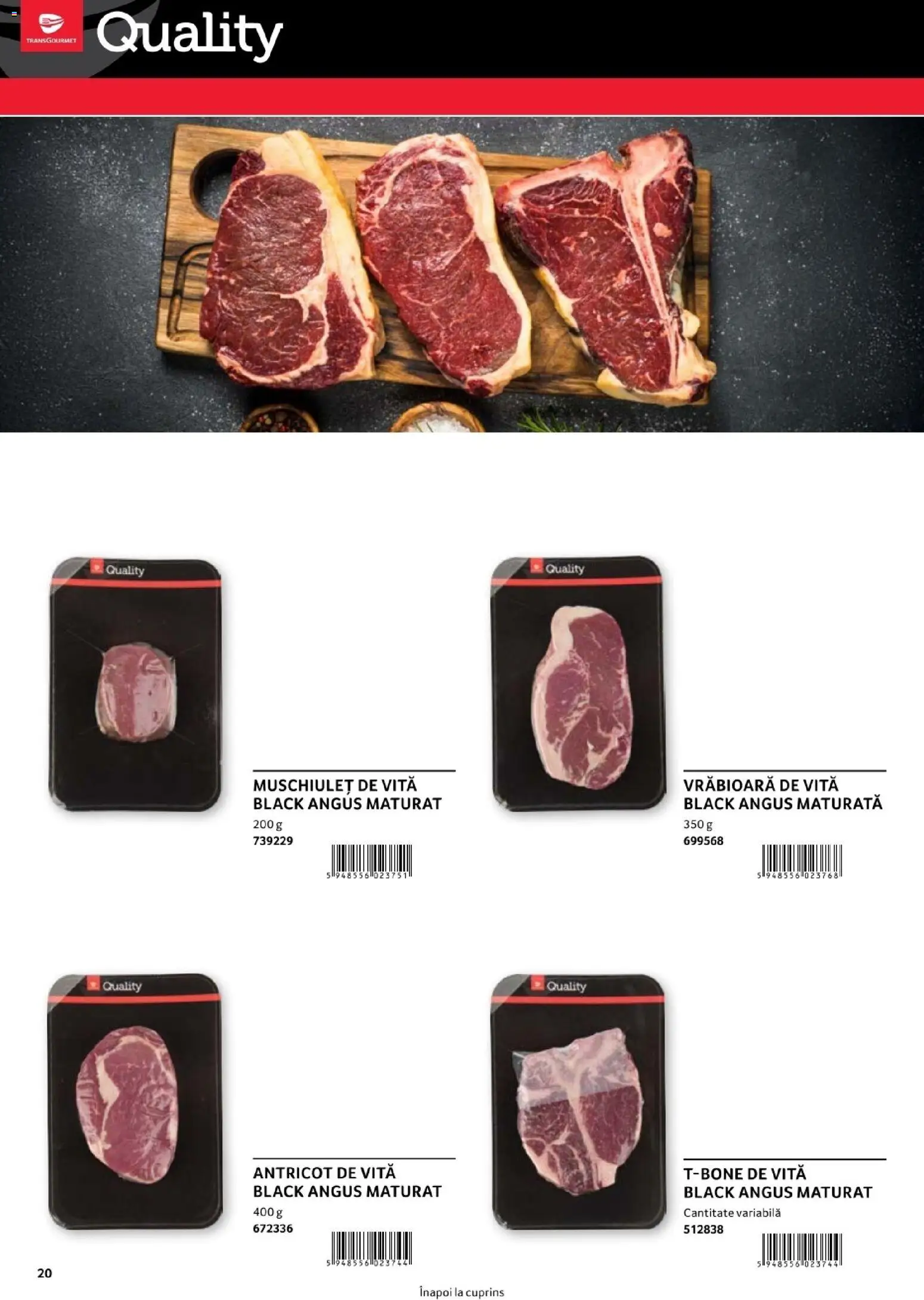 Noul catalog Selgros – valabil de la 30.01.2026 | Pagină: 20 | Produse: Mozzarella, Brânză, Smântână